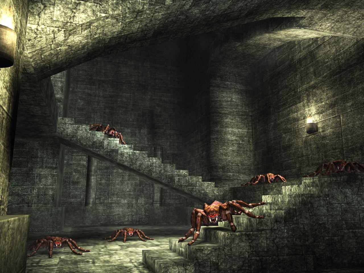 1280x960 King's Field: The Ancient City (2001) promotional art
