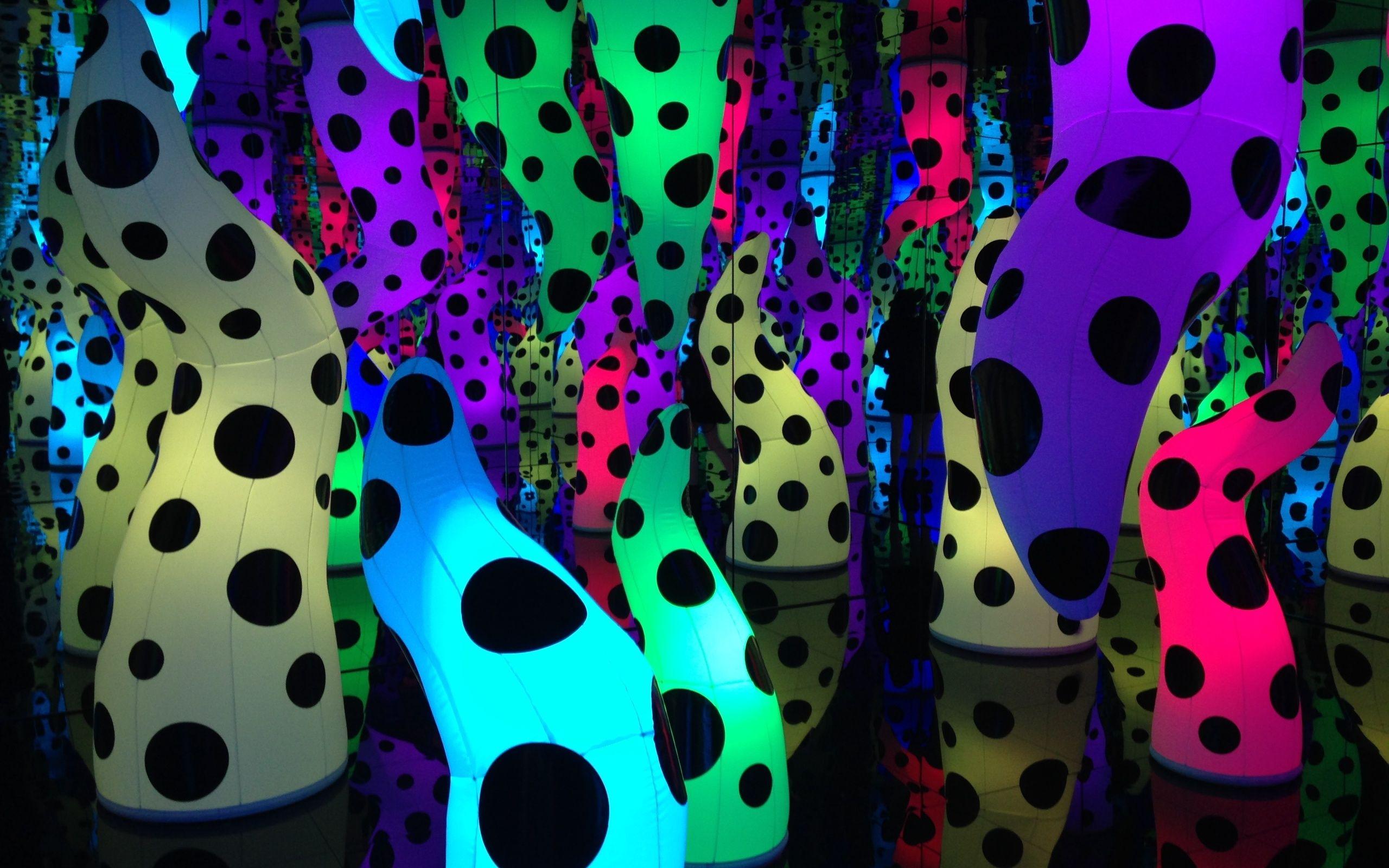 The alchemist of polka dots, Yayoi Kusama creates a vision of infinity on  earth