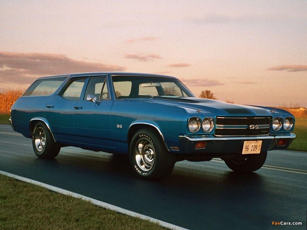 1024x768 Chevrolet Chevelle SS Wagon 1970 wallpaper