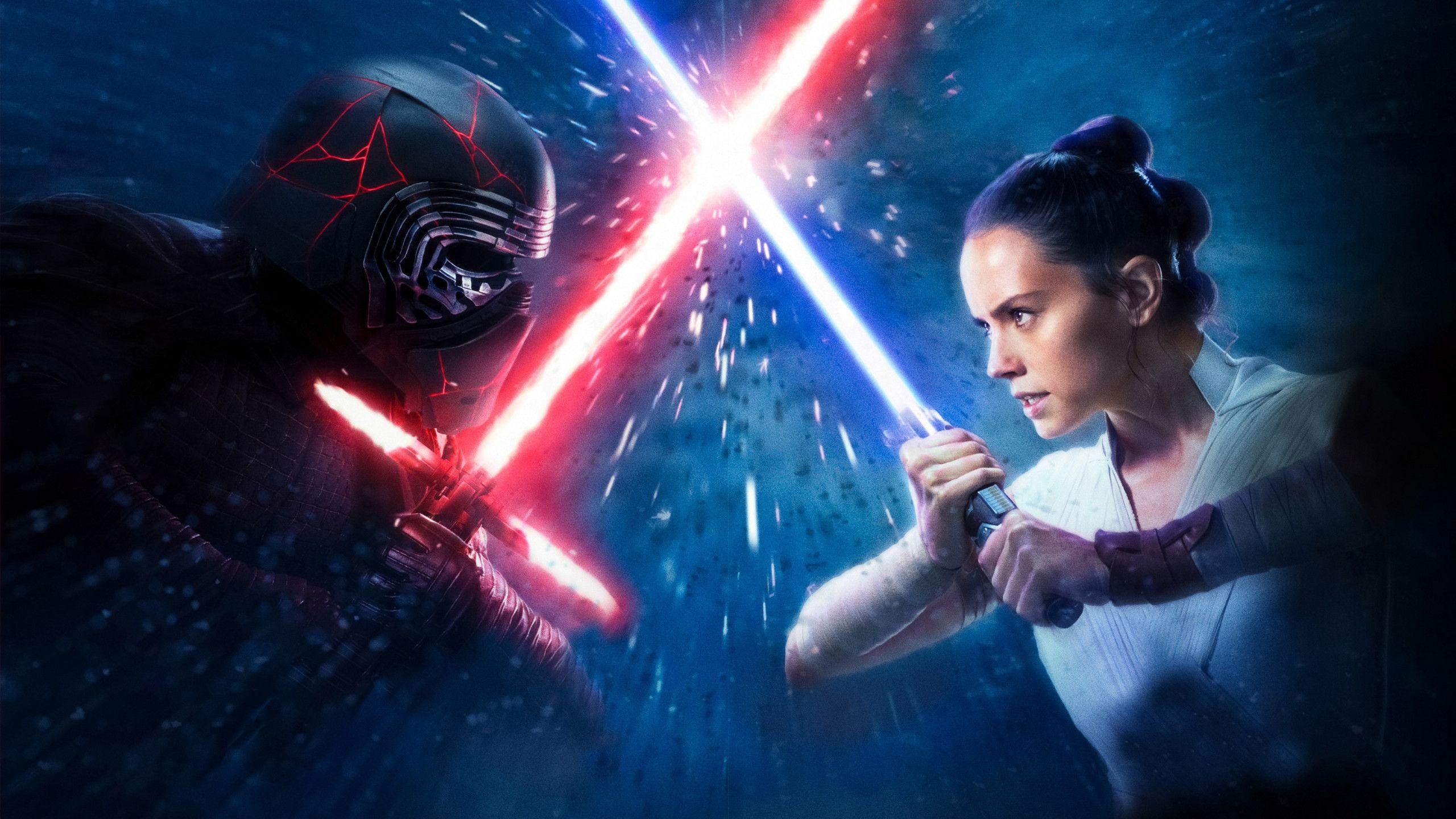 2560x1440 Download wallpaper: Star Wars: The Rise of Skywalker new poster 2560x1440