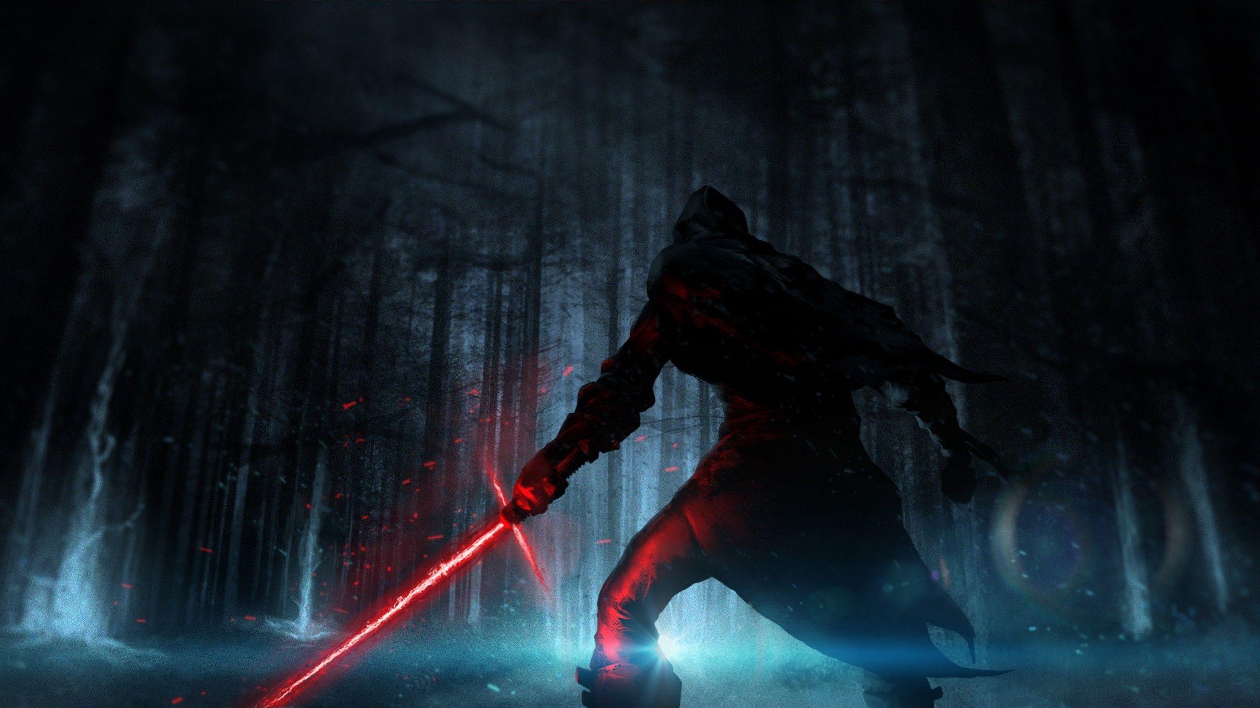 2560x1440 Star Wars, Kylo Ren, Sith, Star Wars: Episode VII The Force Awakens, Lightsaber Wallpaper HD / Desktop and Mobile Background