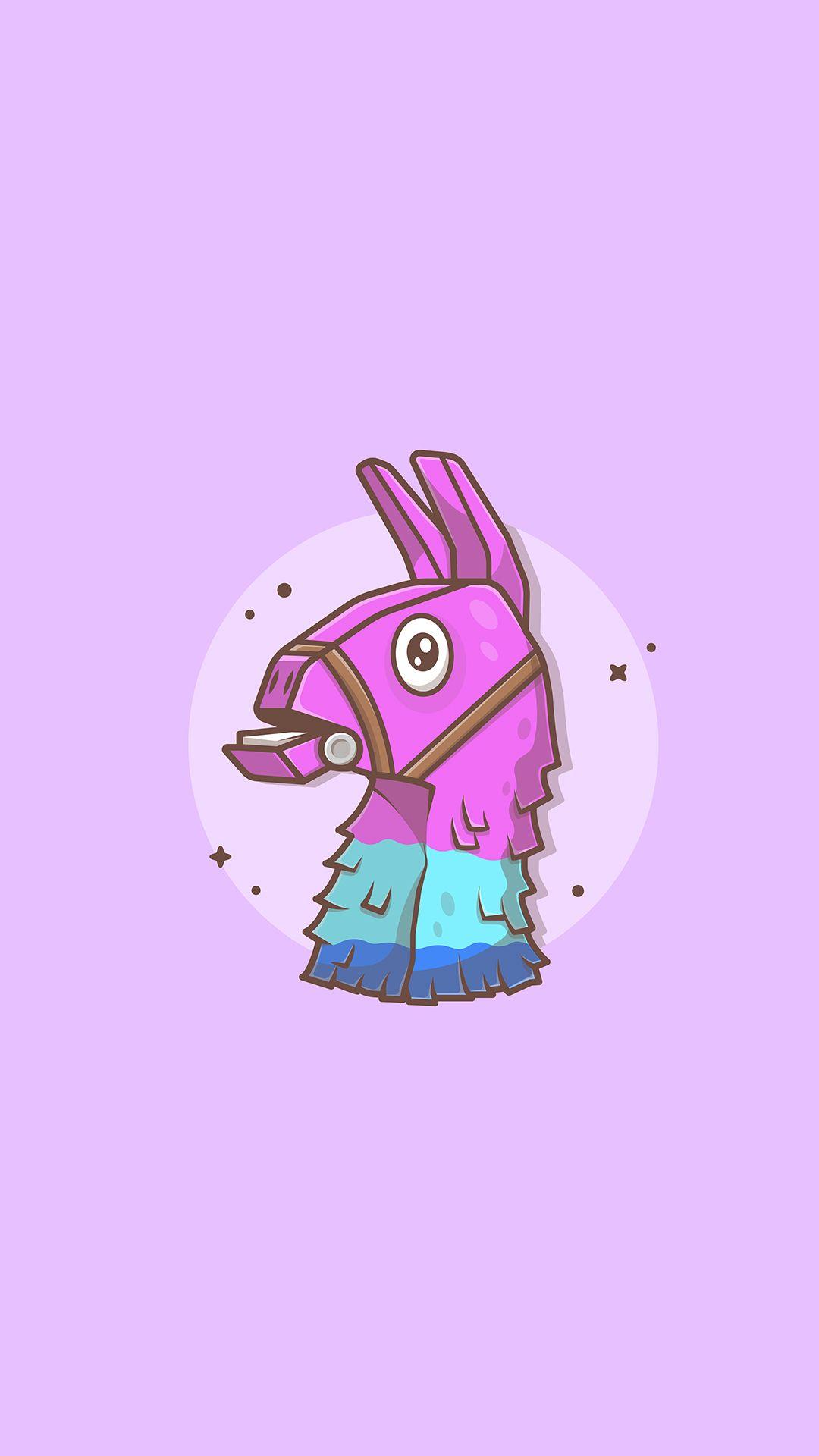 Llama Fortnite 4K Phone iPhone Wallpaper #6120a