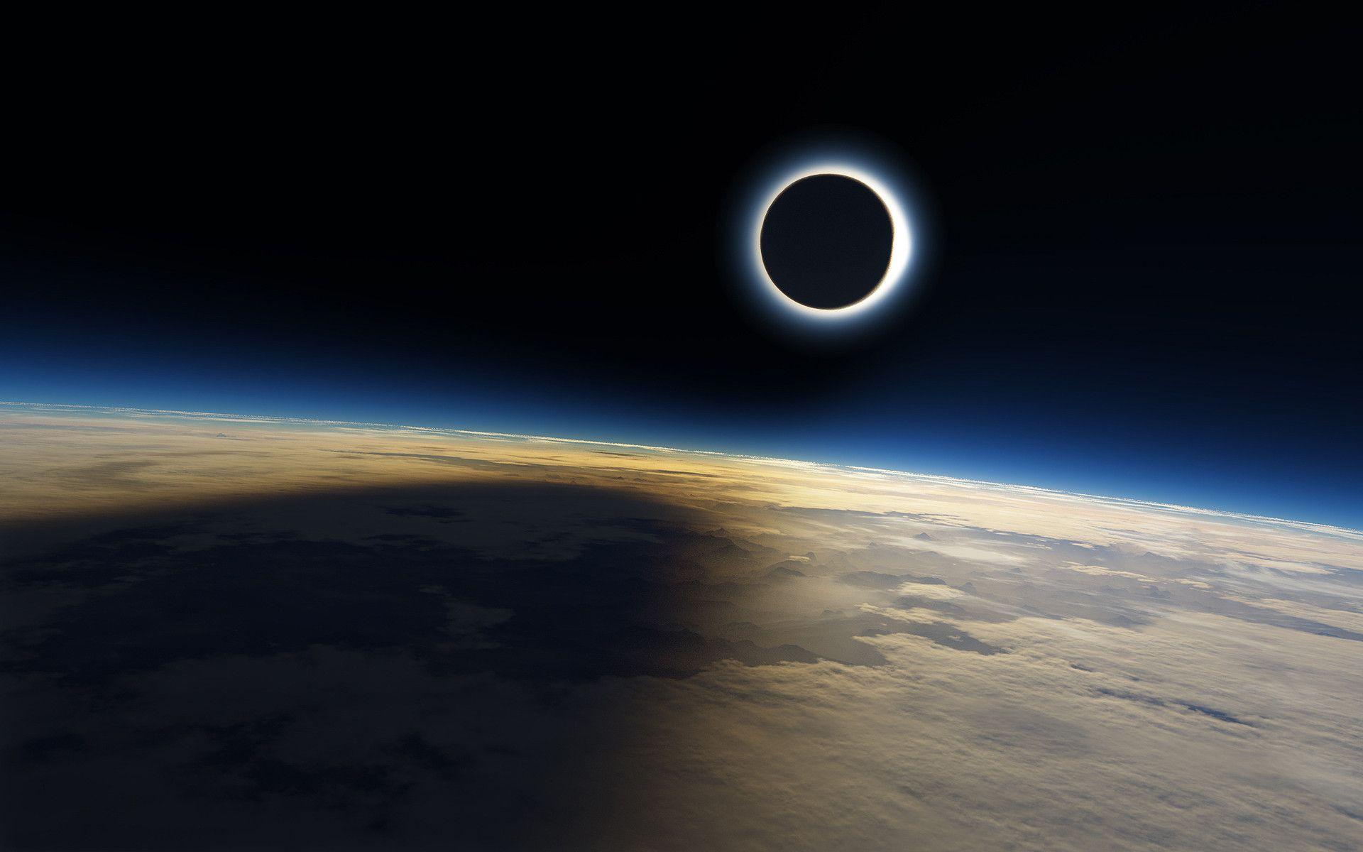 1920x1200 Solar Eclipse Wallpaper