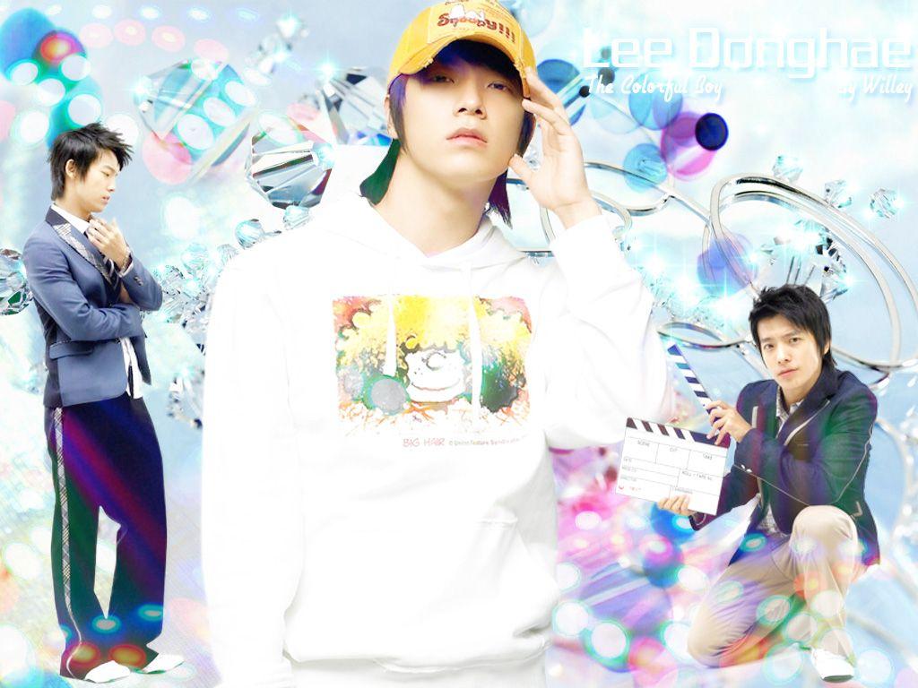 1024x768 The Colorful Boy : Lee Donghae Wallpaper