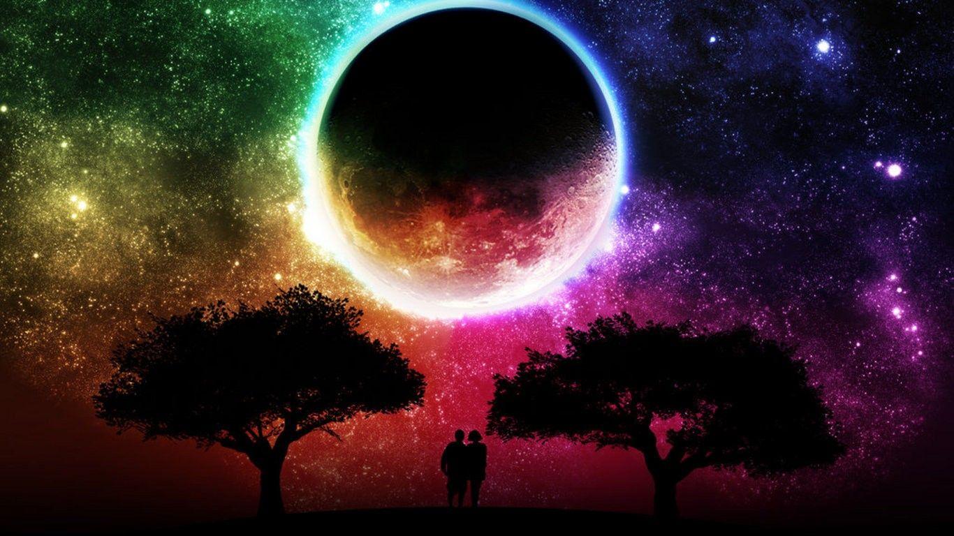 1366x768 Wallpaper 2017 Solar Eclipse Sequence (OC) [1920x1080] & more sizes