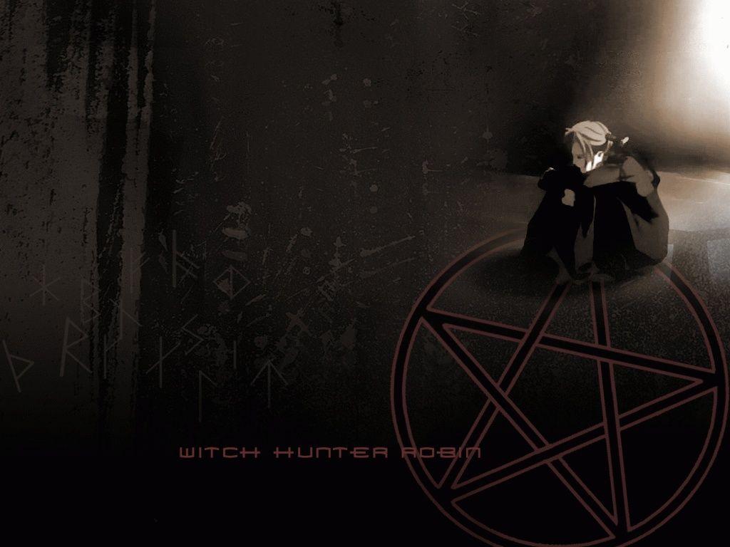 1024x768 Witch Hunter Robin Anime Image Board