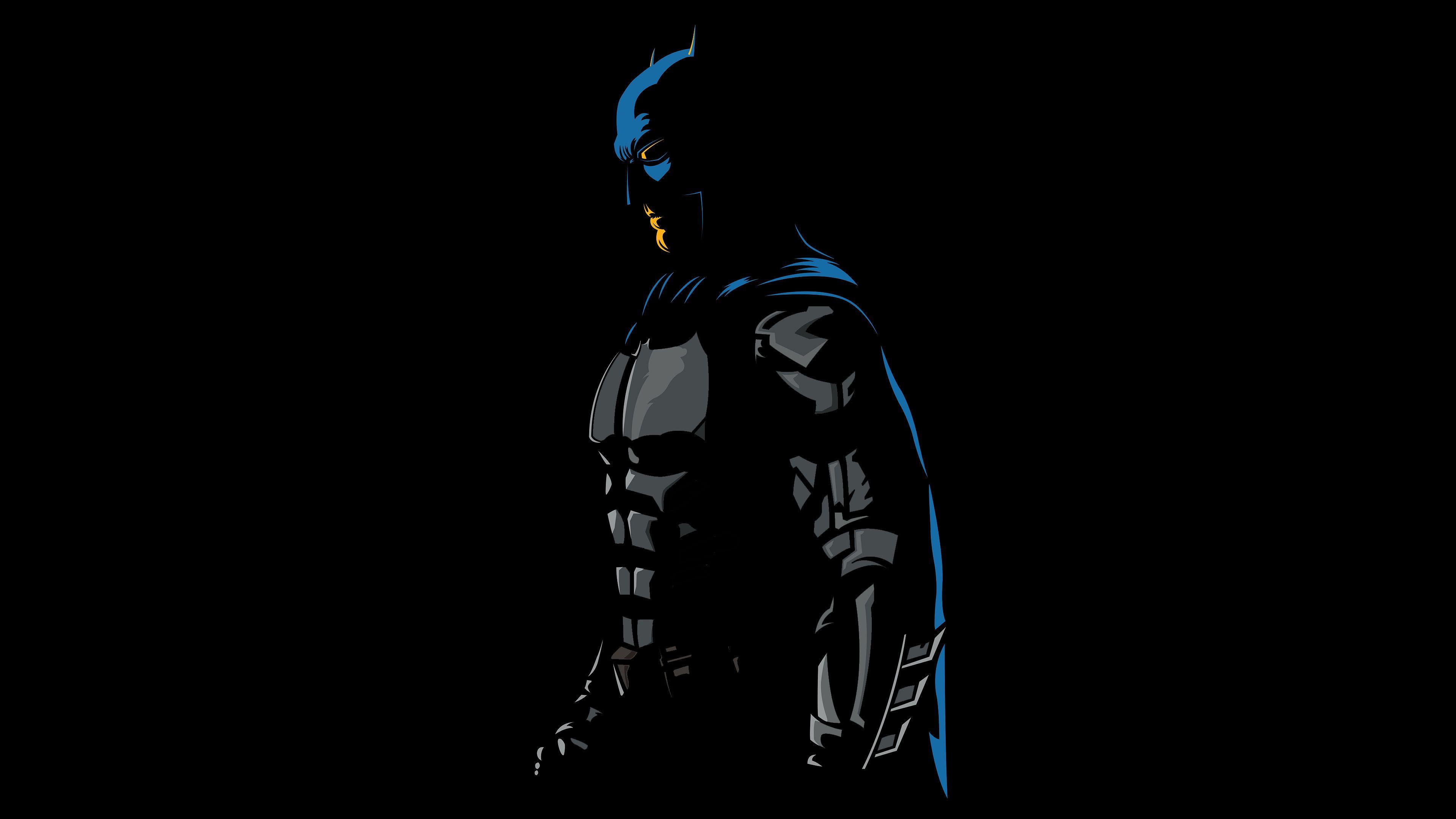 3840x2160 Artwork Minimal Batman 4k Wallpaper
