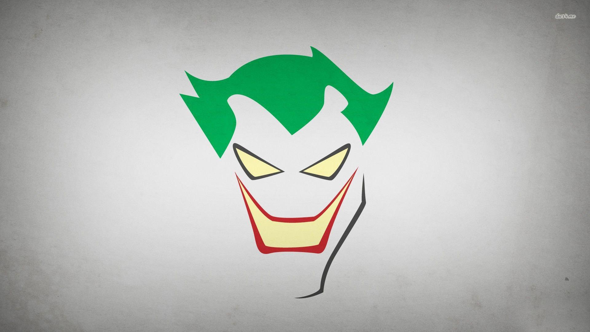 1920x1080 The Joker Minimalist Art HD Desktop Wallpaper Background download