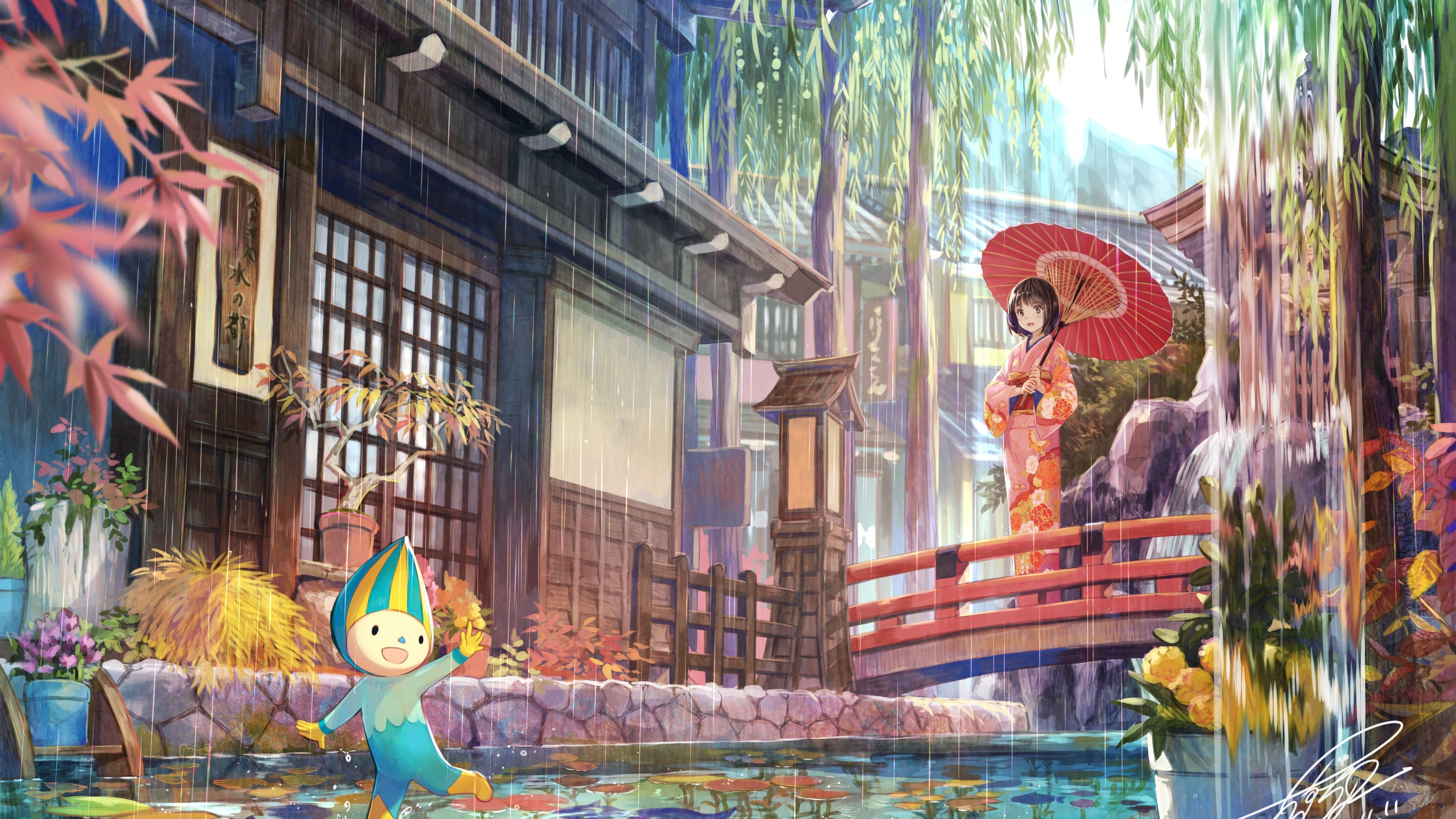 5300x2981 Japan Anime Wallpaper