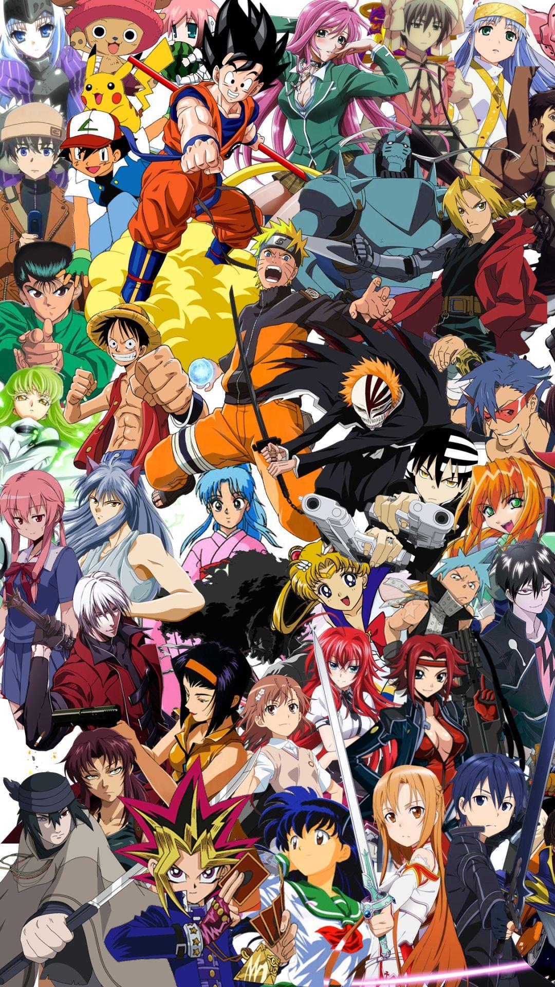 1080x1920 Shonen Jump Phone Wallpaper