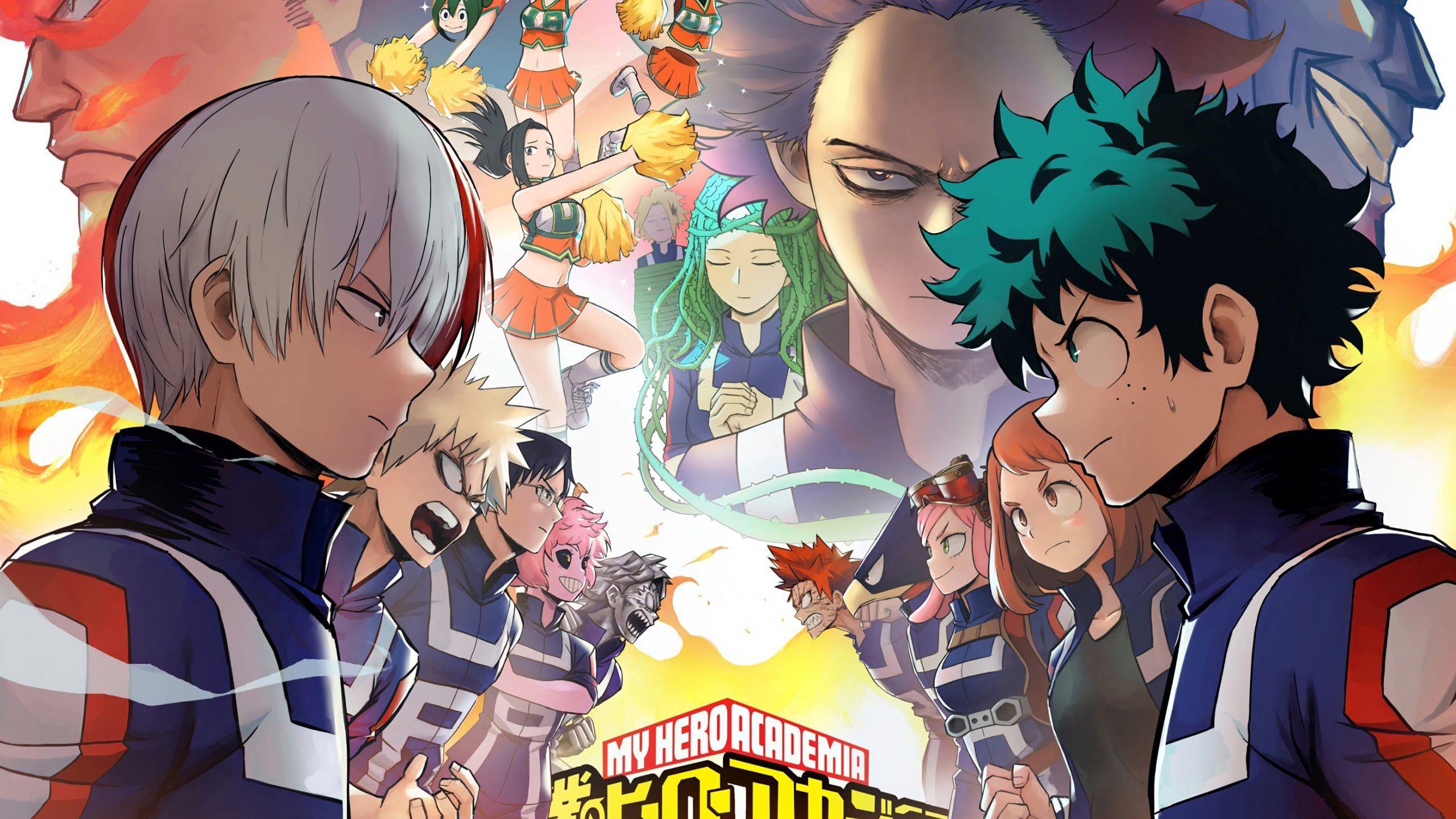 2560x1440 My Hero Academia, the anniversary is coming: exceptional celebrations on Weekly Shonen Jump