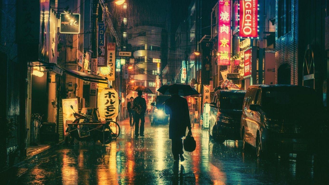 1366x768 Free download Japanese Street Wallpaper Top Japanese Street Background [1920x1200] for your Desktop, Mobile & Tablet. Explore Japanese Anime Street 1080p Wallpaper. Japanese Anime Street 1080p Wallpaper, Japanese Anime