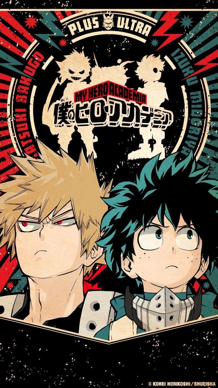 750x1334 Free download Kept you waiting huh The background of SHONEN JUMPs official [1080x1920] for your Desktop, Mobile & Tablet. Explore BakuDeku Wallpaper. BakuDeku Wallpaper