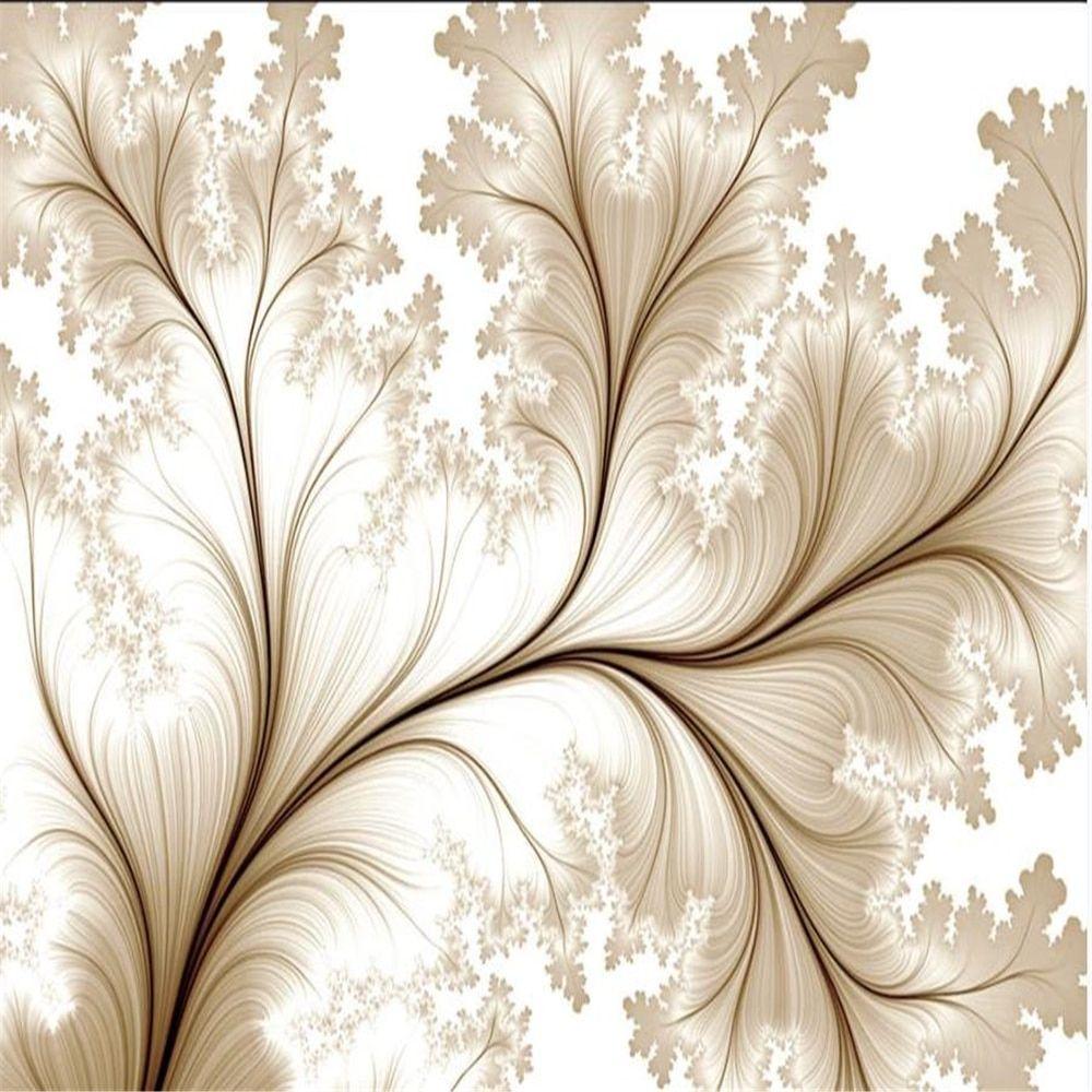 1000x1000 wallpaper for walls 3 d for living room Simple flower wallpaper simple line tv background wall. Wallpaper