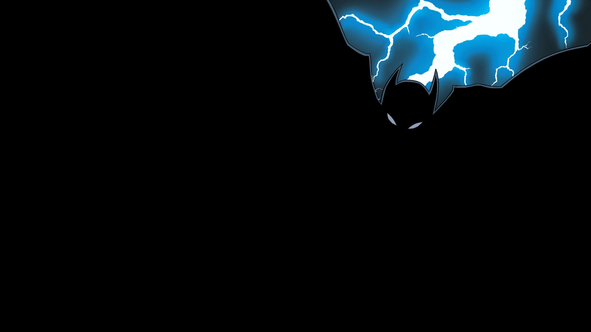 1920x1080 batman, Black, Lightning, Dc comics Wallpaper HD / Desktop and Mobile Background