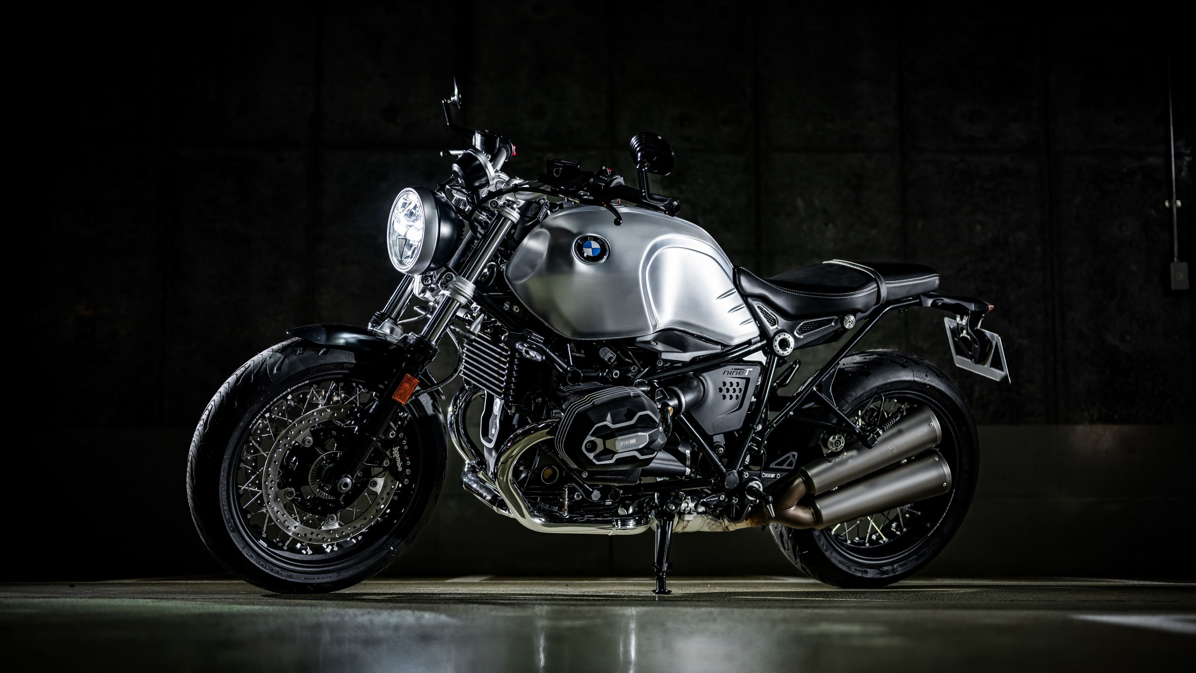 3840x2160 BMW R nineT Wallpaper 4K, Final Edition, 5K, 8K, Dark