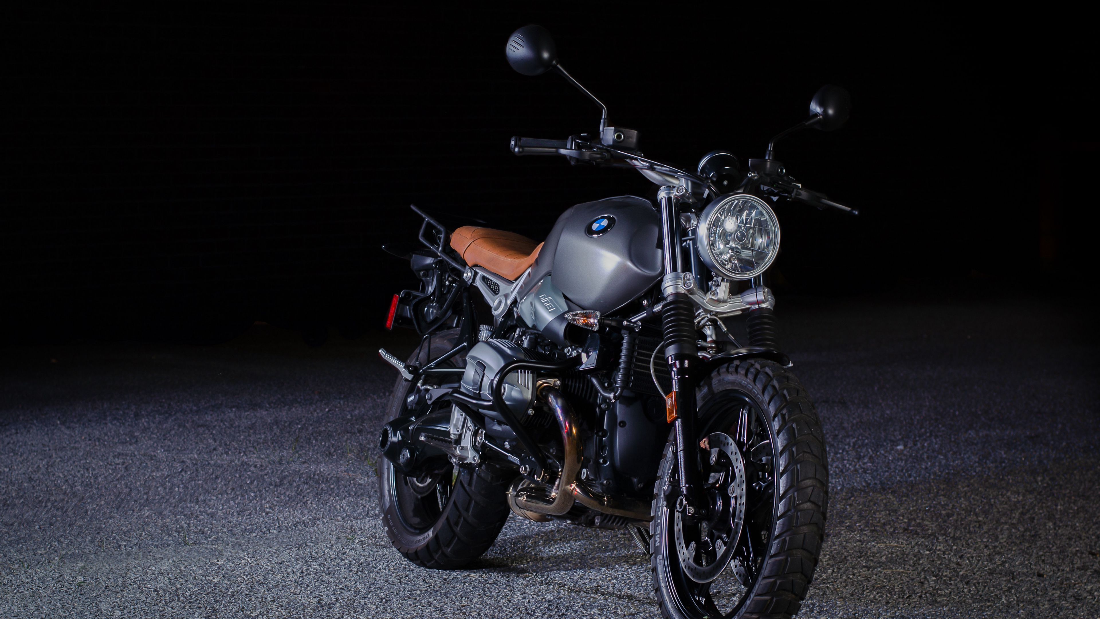 3840x2160 Download wallpaper 3840x2160 bmw r ninet, bmw, motorcycle, bike, front view 4k uhd 16:9 HD background