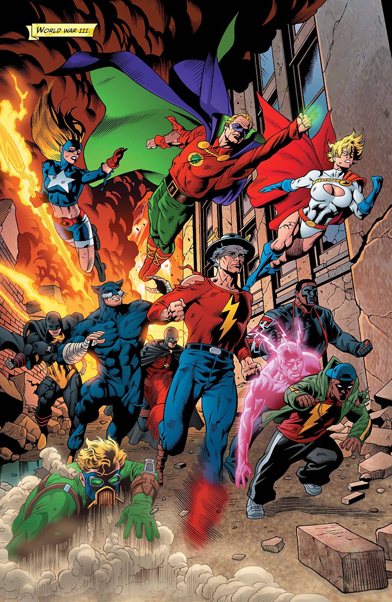1249x1920 Download free Justice Society Of America Dc Rebirth Wallpaper