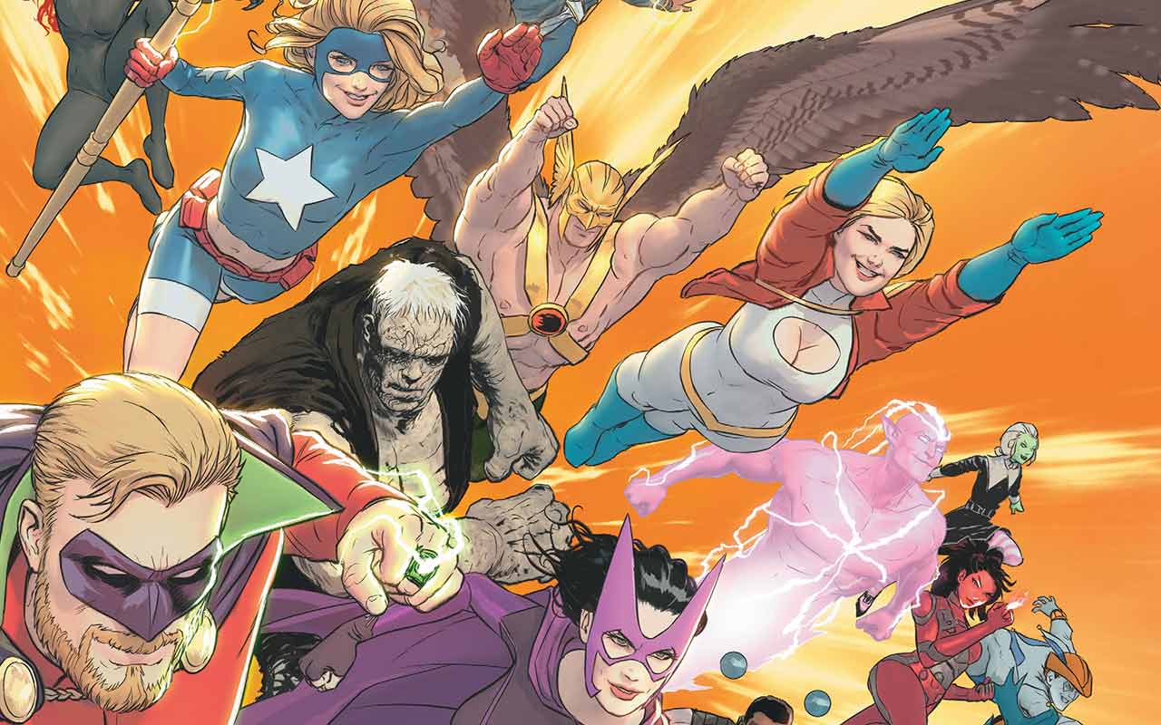 1280x800 DC Comics Preview: Justice Society Of America. Comic Book Club