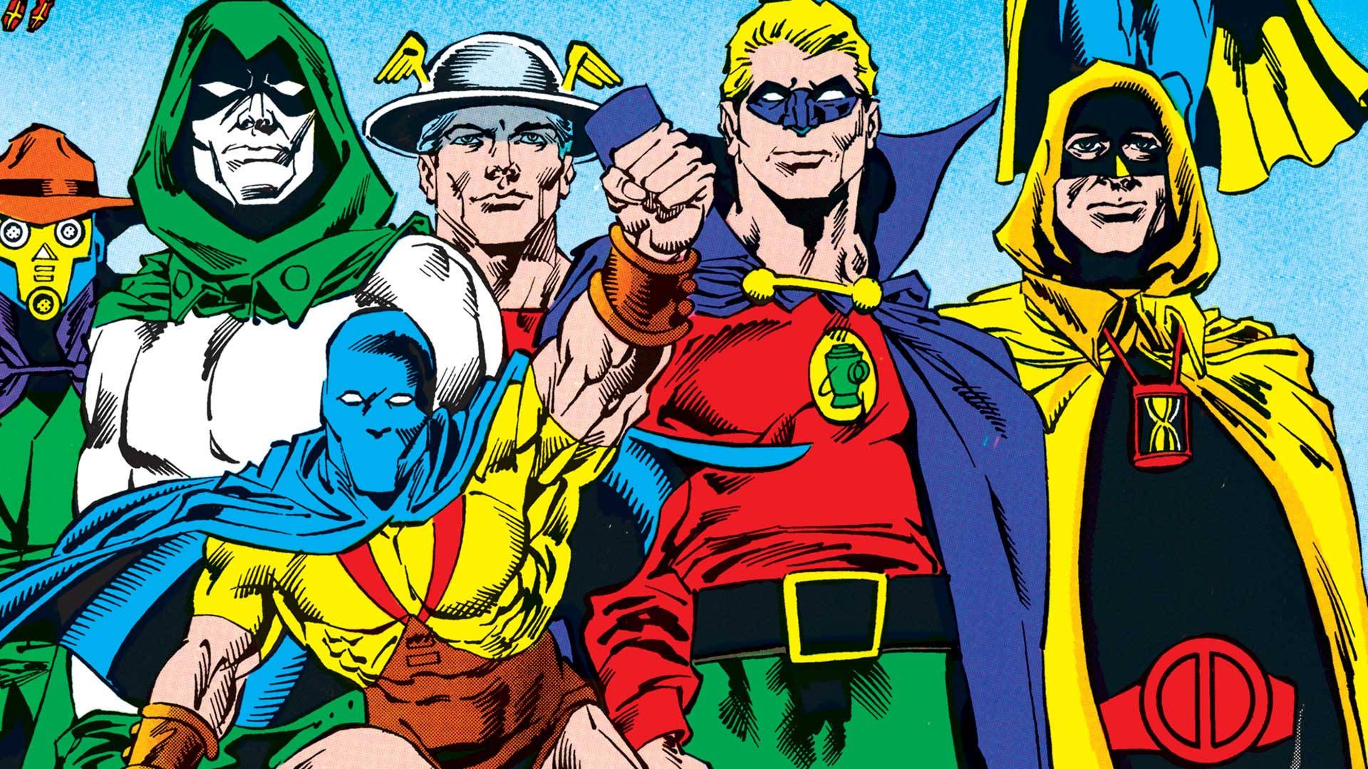 1920x1080 Download free Justice Society Of America Guys Squad Wallpaper