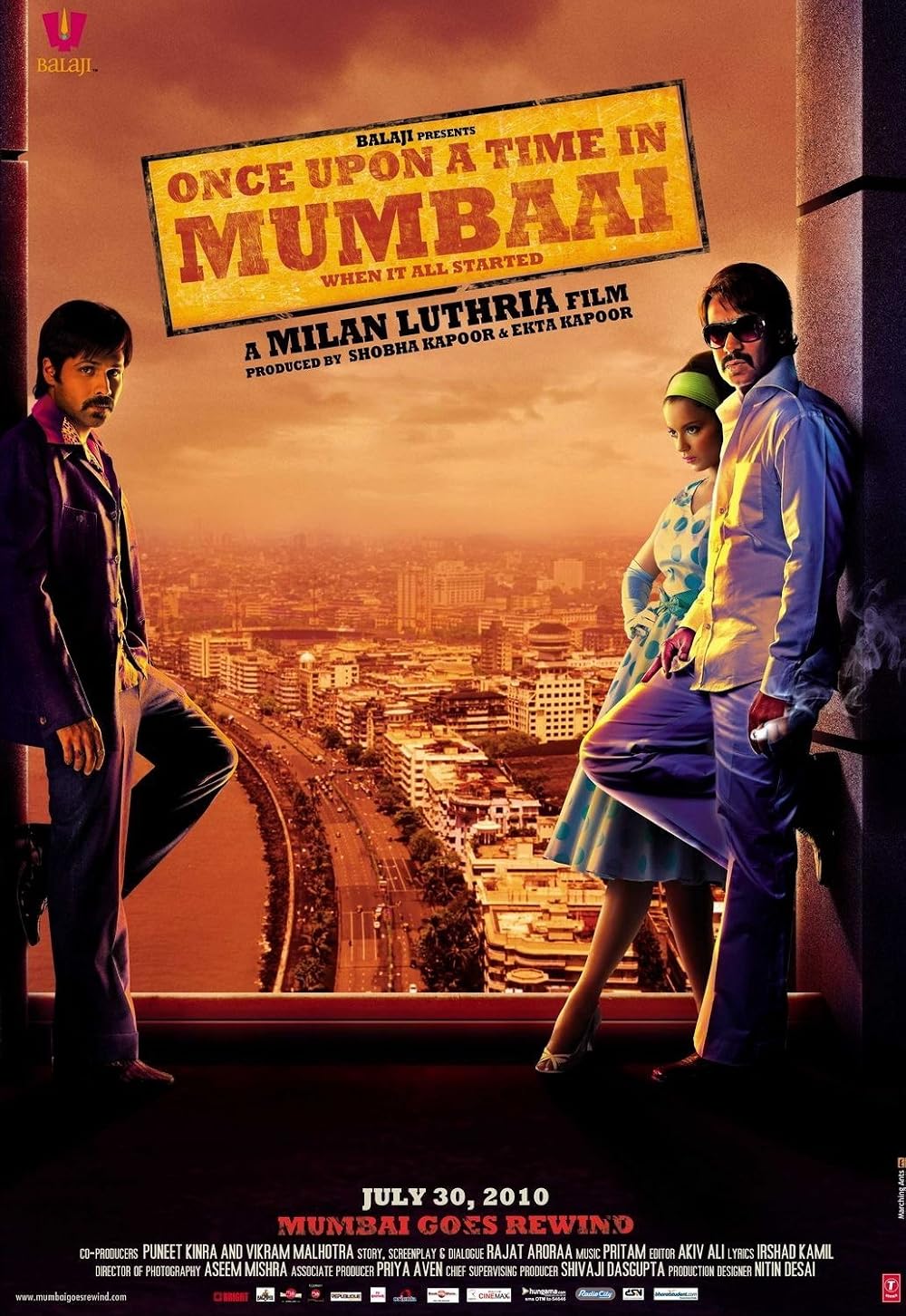 1000x1452 Once Upon a Time in Mumbaai (2010)