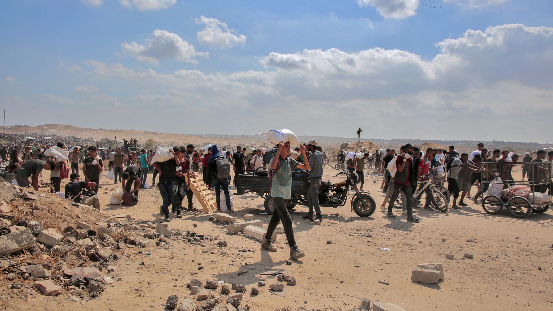 1920x1080 U.S. brokers Gaza aid meeting between UN and GHF to reduce tensions
