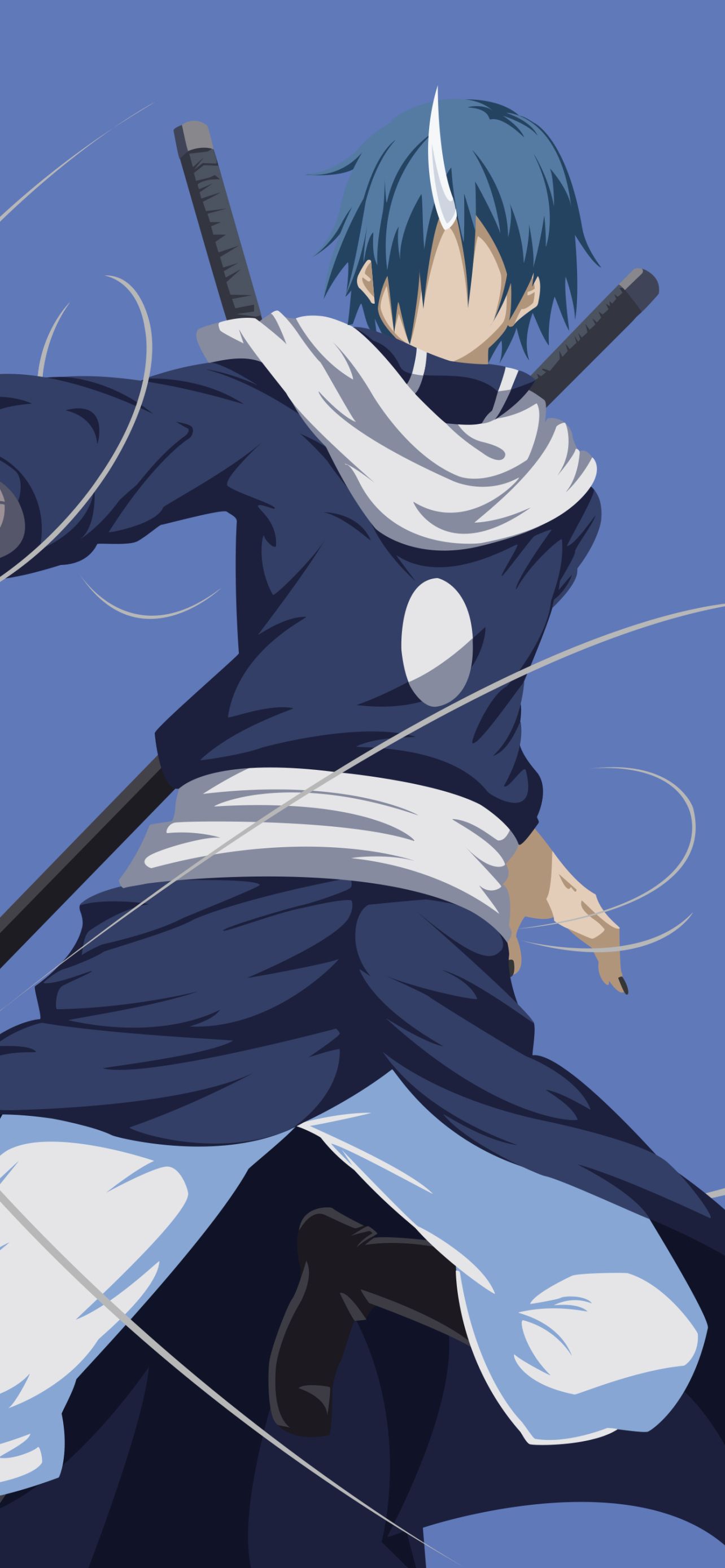 1284x2778 Phone wallpaper: Tensei Shitara Slime Datta Ken, That Time I Got Reincarnated As A Slime, Anime, Minimalist, Souei (That Time I Got Reincarnated As A Slime) 1399193