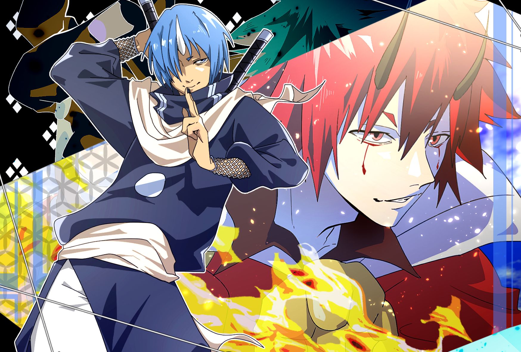 1748x1181 Souei Shitara Slime Datta Ken. Anime Image Board