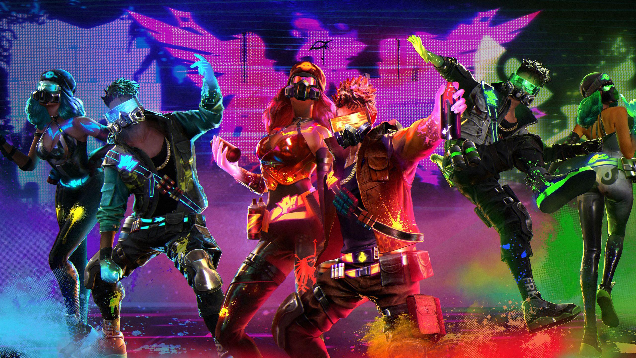 2560x1440 Garena Free Fire 4k Game 1440P Resolution HD 4k Wallpaper, Image, Background, Photo and Picture
