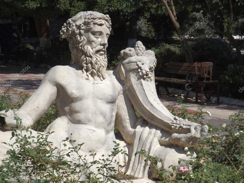 1024x768 Dionysus Greek God Statue