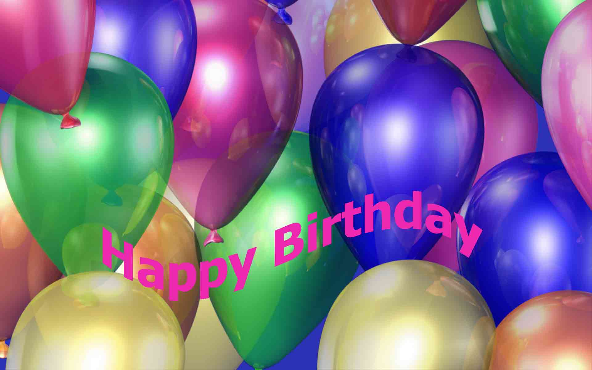 Happy Birthday Balloons Wallpapers Top Free Happy Birthday Balloons