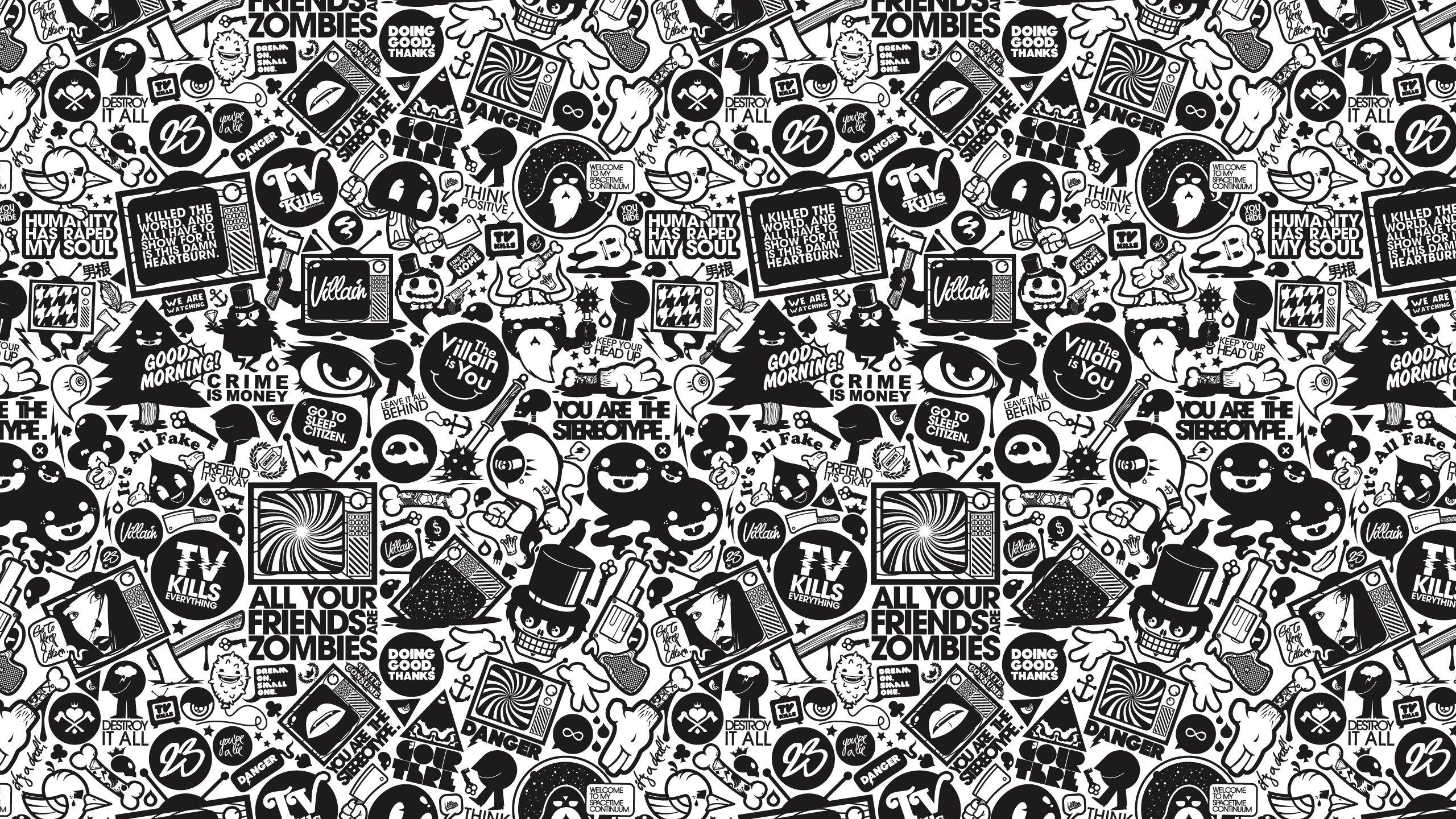 2560x1440 Pop Art Concept desktop PC and Mac wallpaper