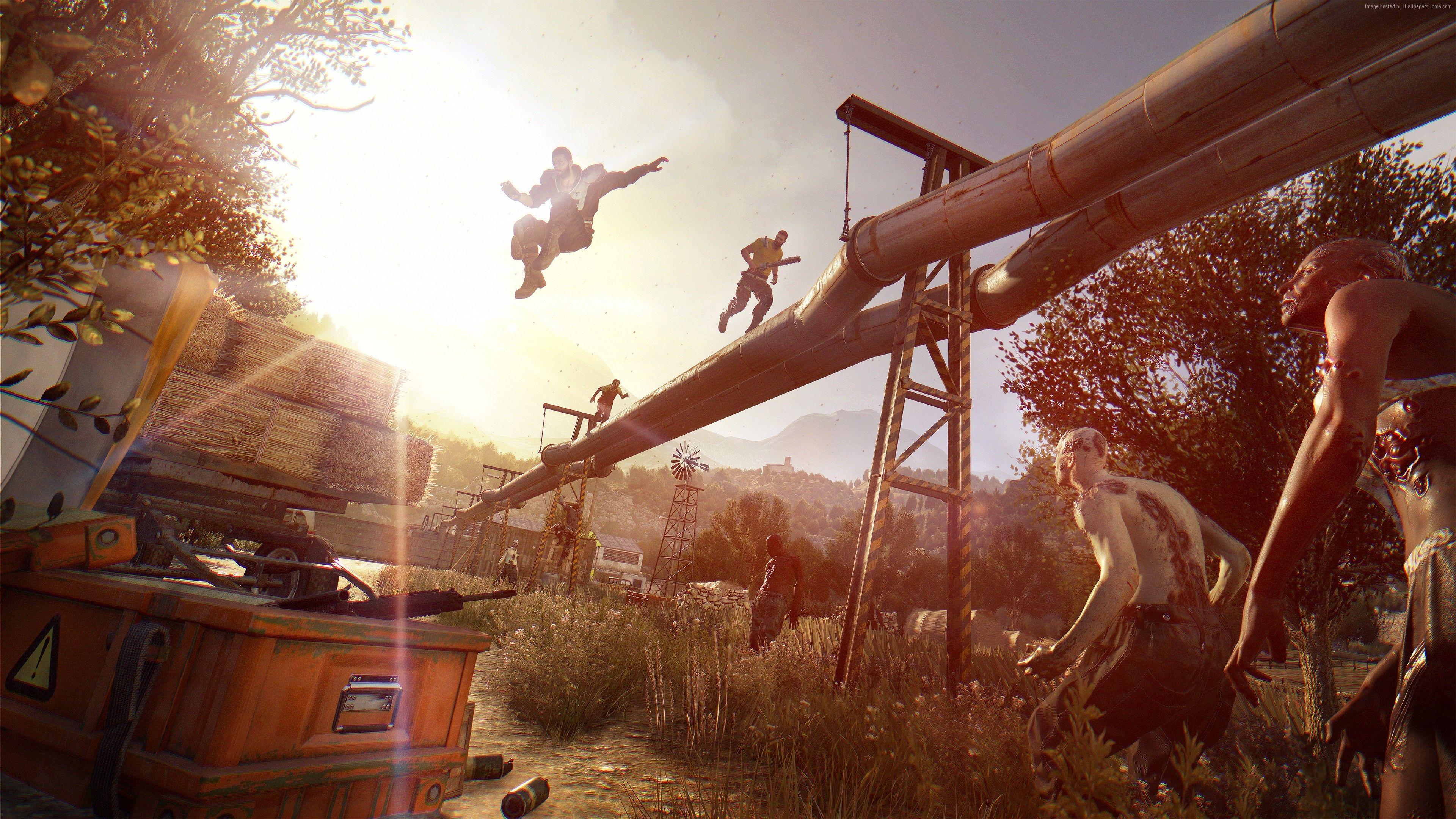 3840x2160 Wallpaper Dying Light: The Following, Best Games, PC, PS4