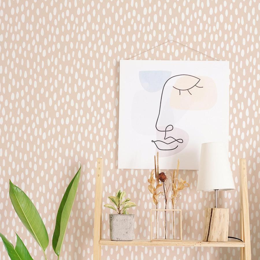 900x900 Trendy spotty print wallpaper