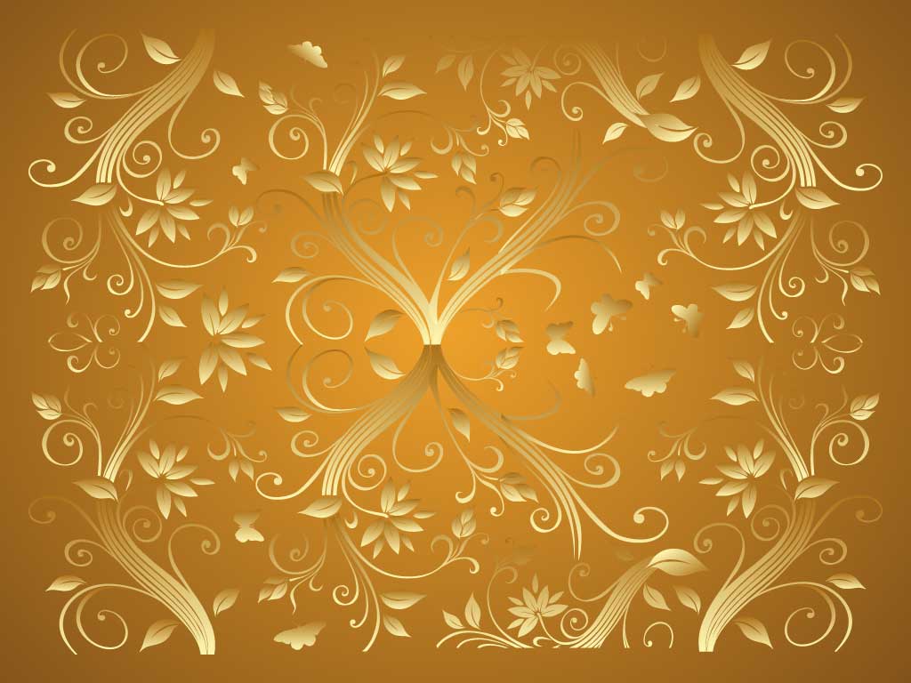 Golden Floral Wallpapers - Top Free Golden Floral Backgrounds