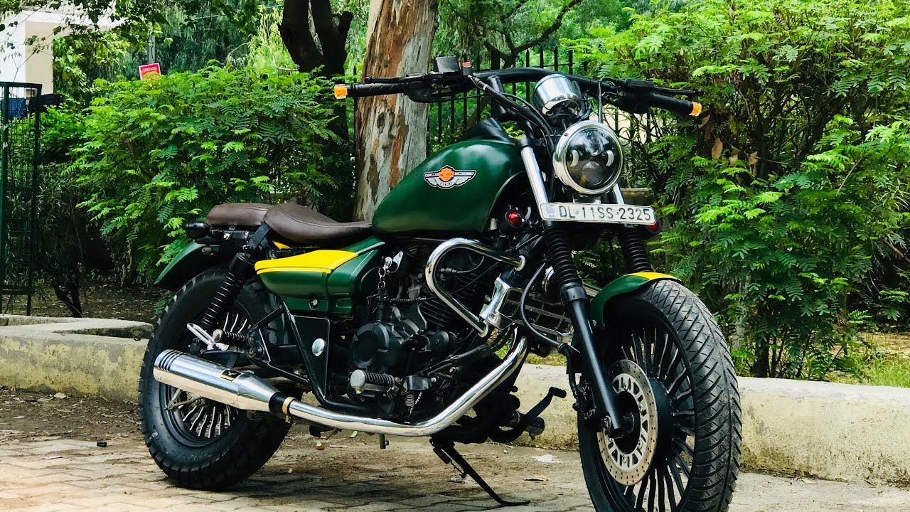 1280x720 Bajaj Avenger modified. Bike modification. into Harley Davidson. Vampvideo