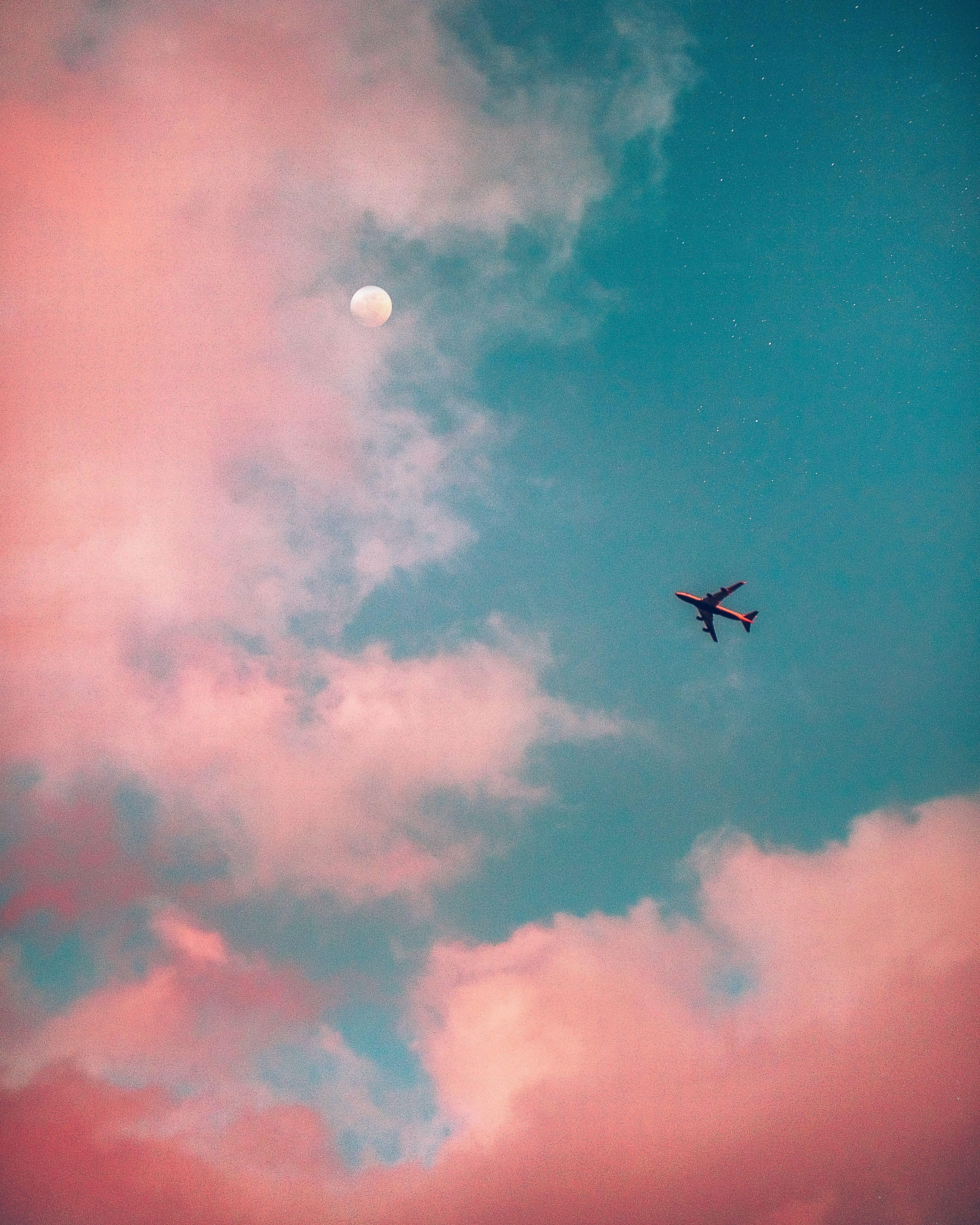 3796x4745 Top Pink Clouds Wallpaper
