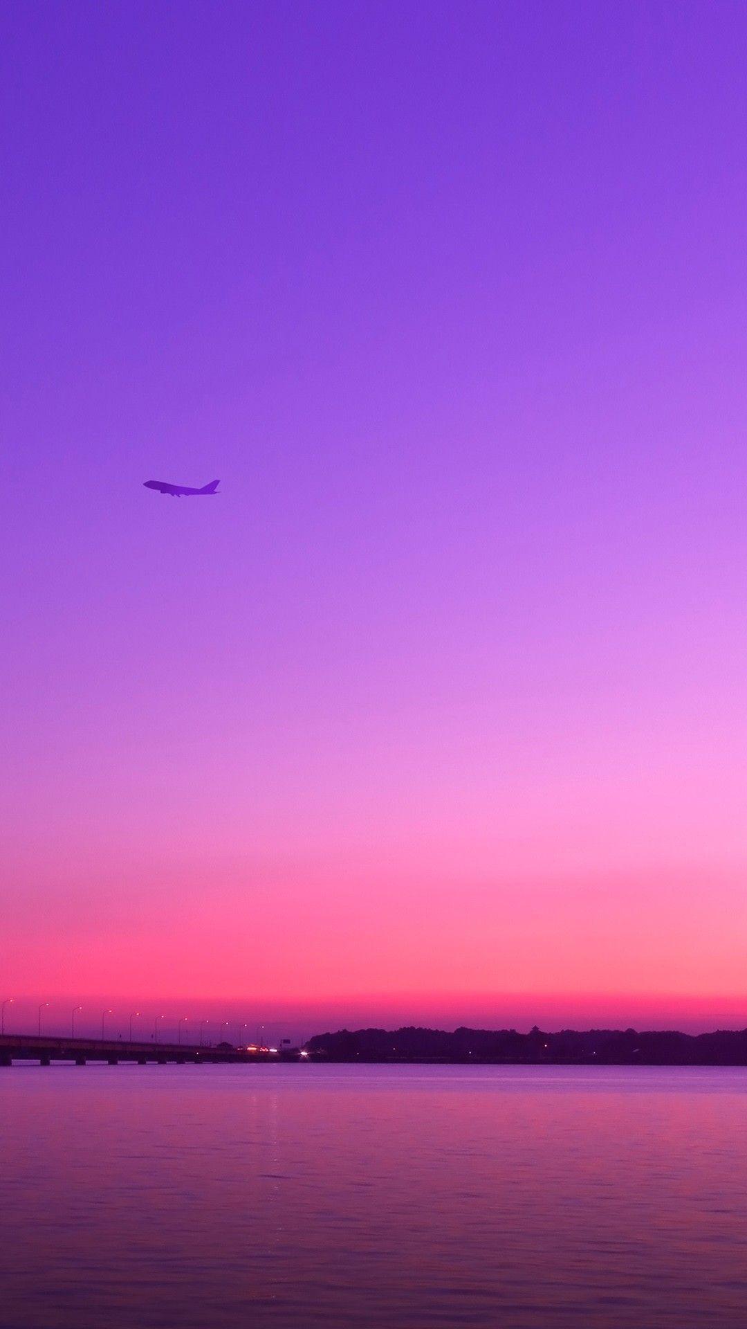 1080x1920 Purple Sky Wallpaper