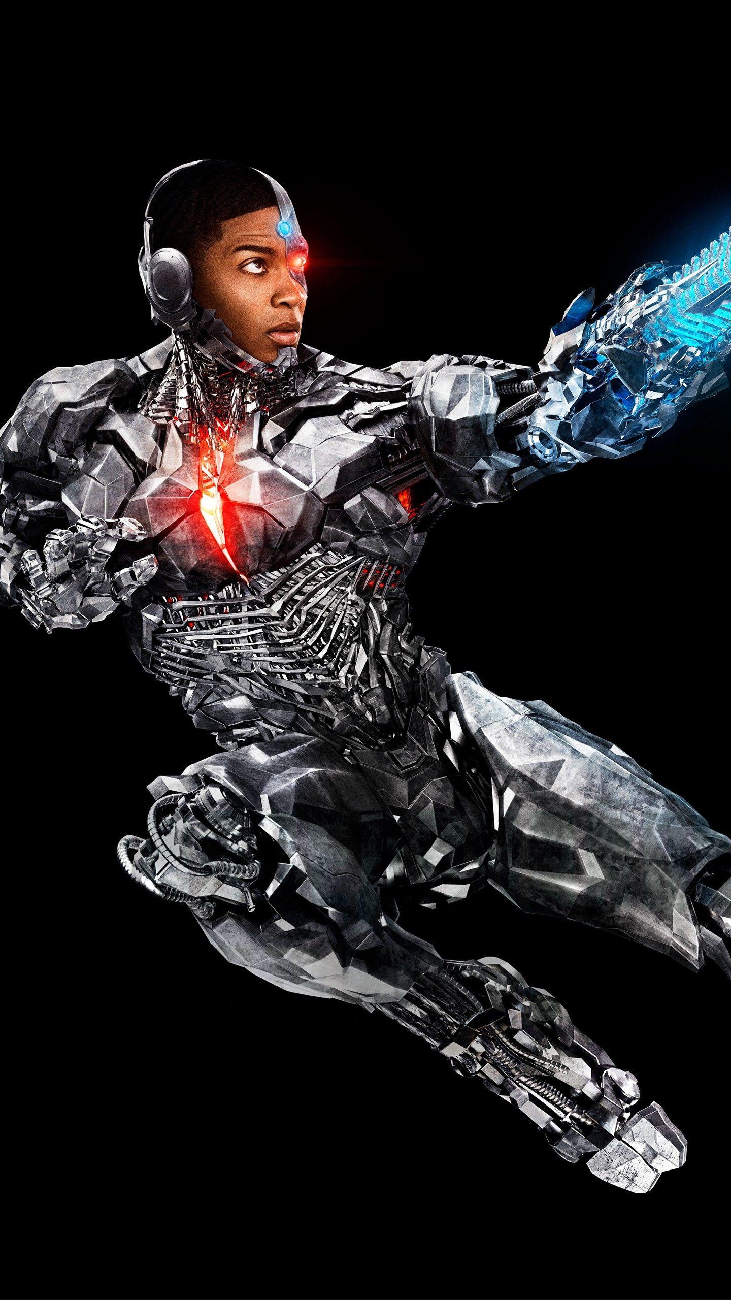 1440x2560 Cyborg in Justice League 4K Wallpaper