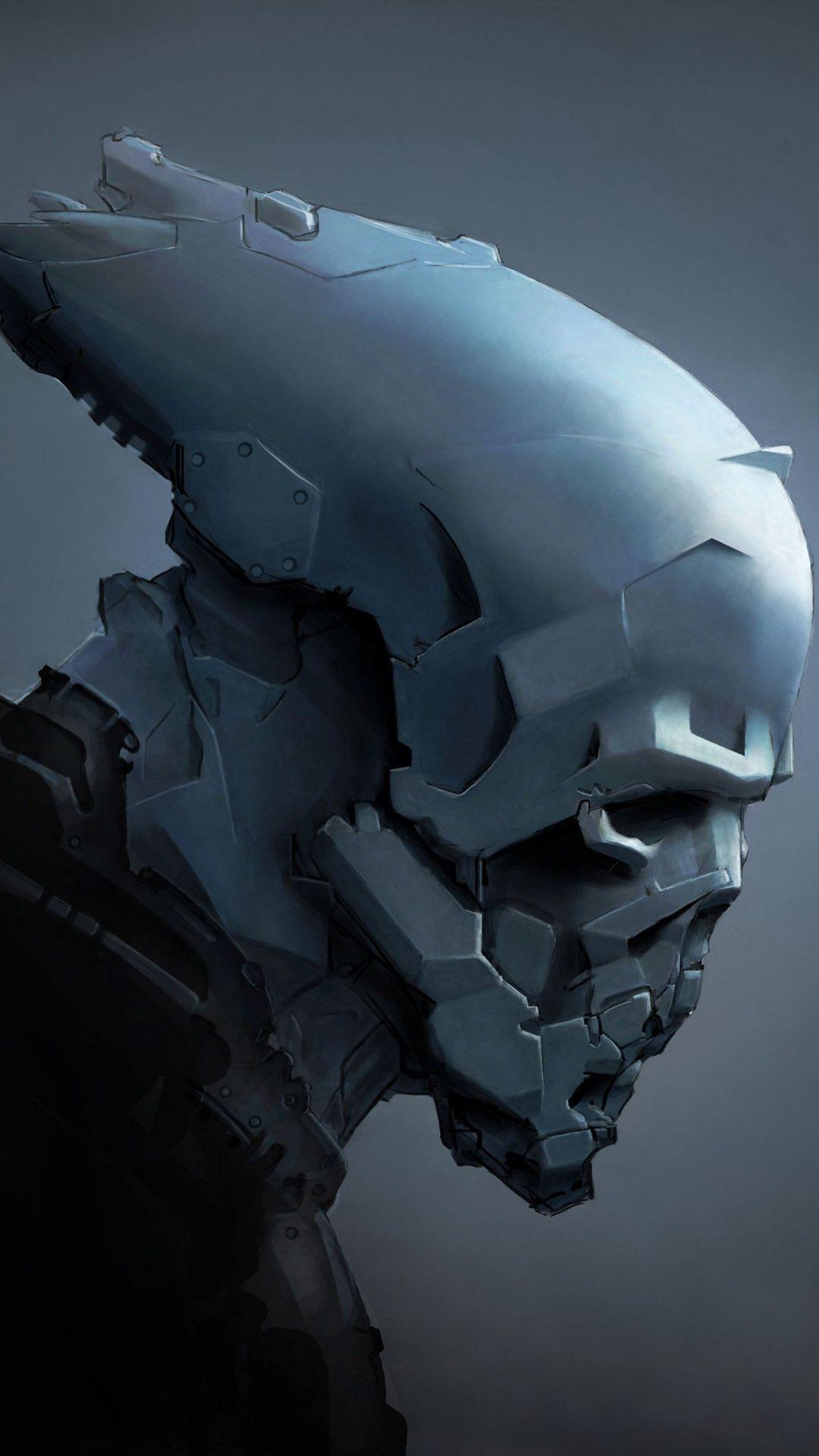 1080x1920 Cyborg Mobile Wallpaper 13529