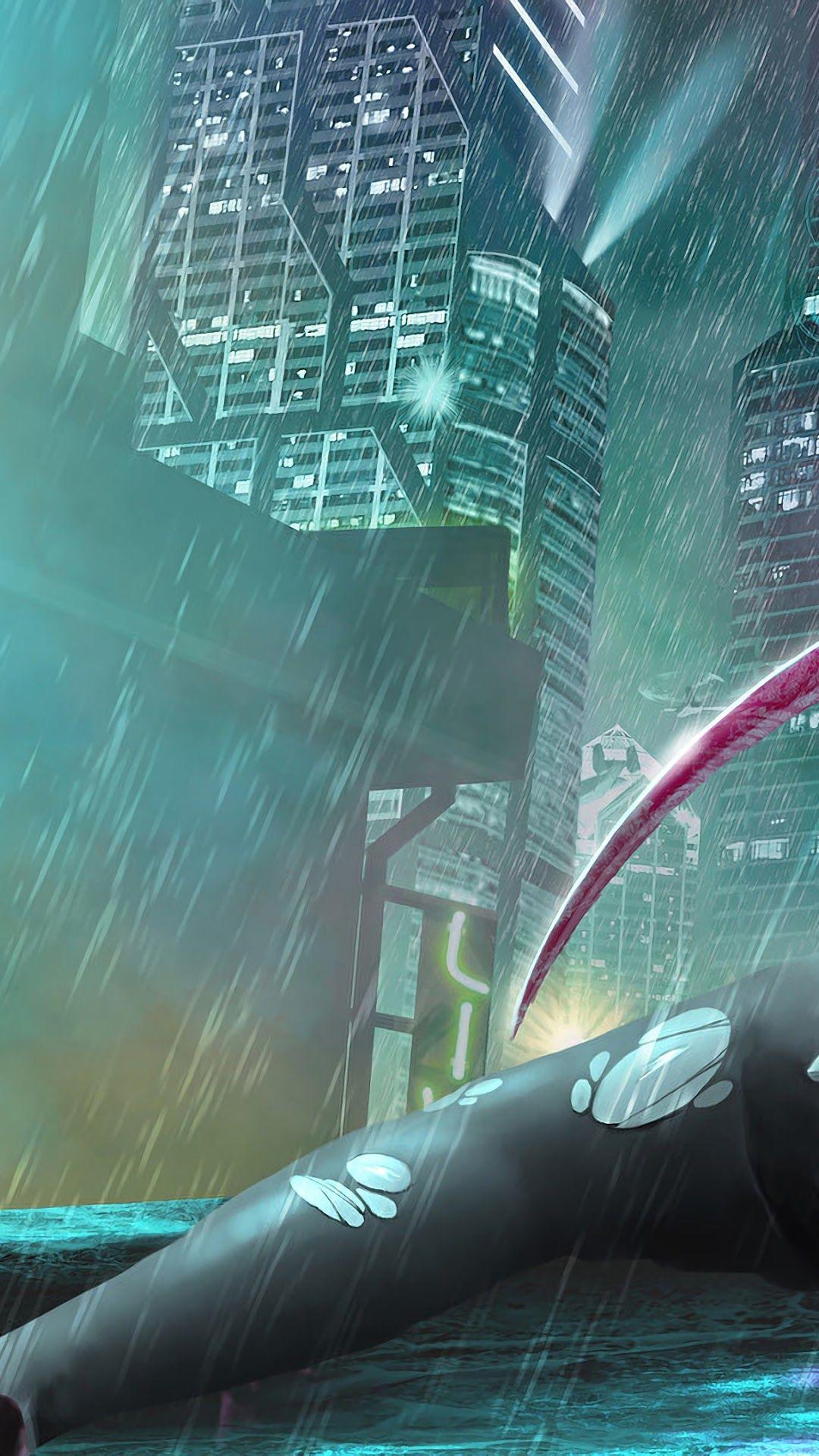 1080x1920 Cyberpunk Girl, Cyborg phone HD Wallpaper, Image, Background, Photo and Picture. Mocah.org HD Wallpaper