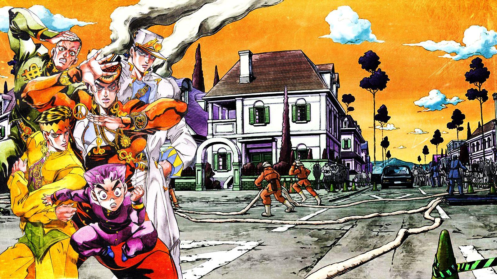 1600x900 Jojo Manga Wallpaper