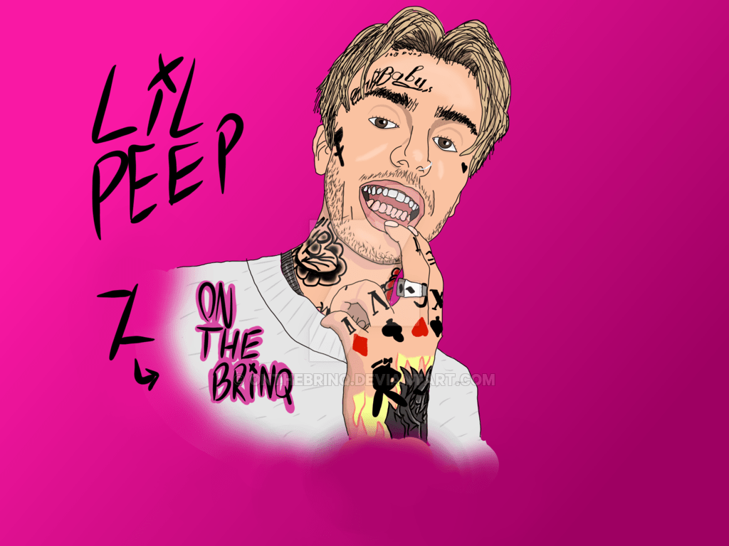 1024x768 Lil Peep Wallpaper