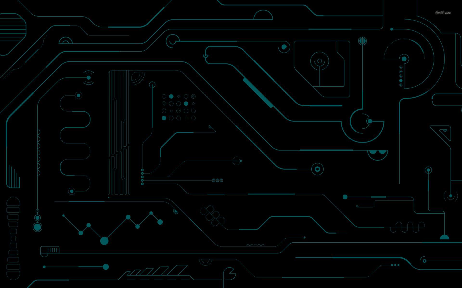 1920x1200 8878 Circuit Board 1920x1200 Vector Wallpaper (1)