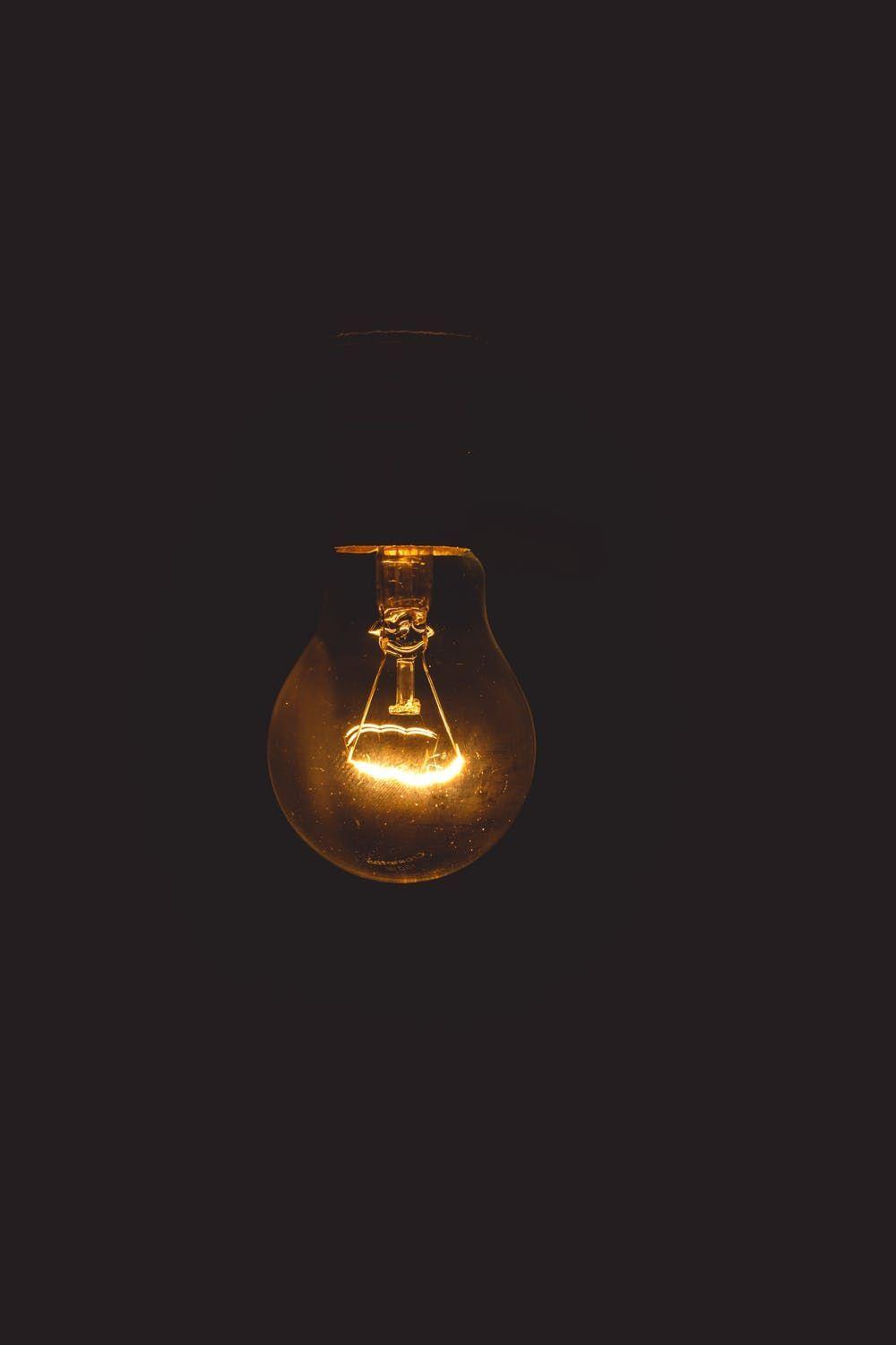 1000x1500 Engaging Light Photo. Light bulb, Dark wallpaper, Black wallpaper