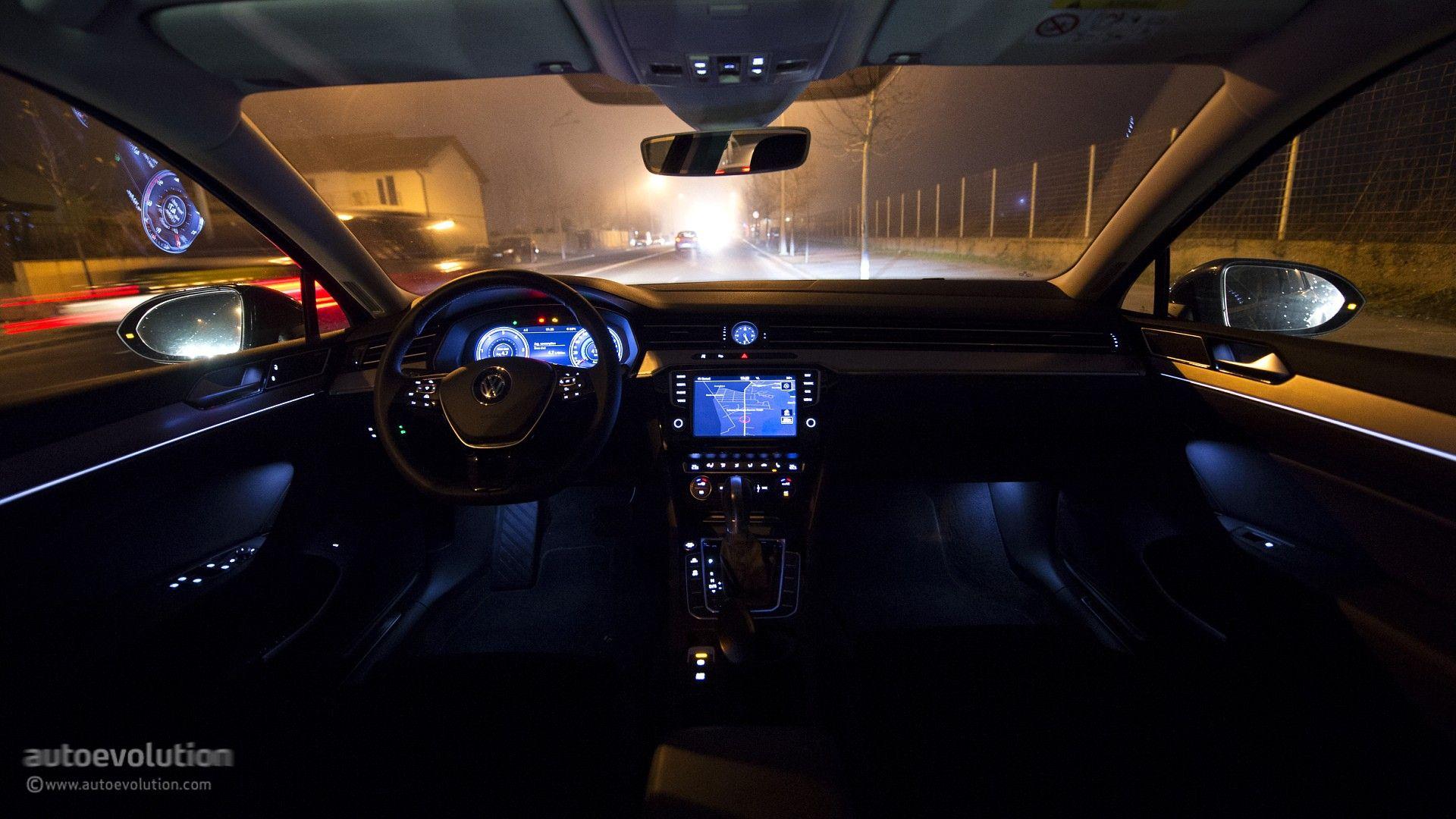 1920x1080 I found a new picture of the passat B8 ambient lighting module