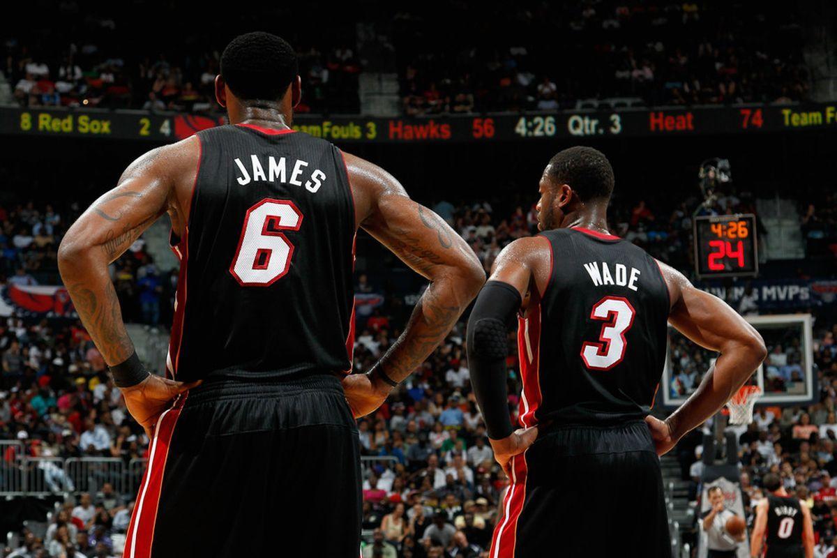 1200x800 LeBron James, Dwyane Wade Helping Miami Heat Rewrite NBA Superstar Rules