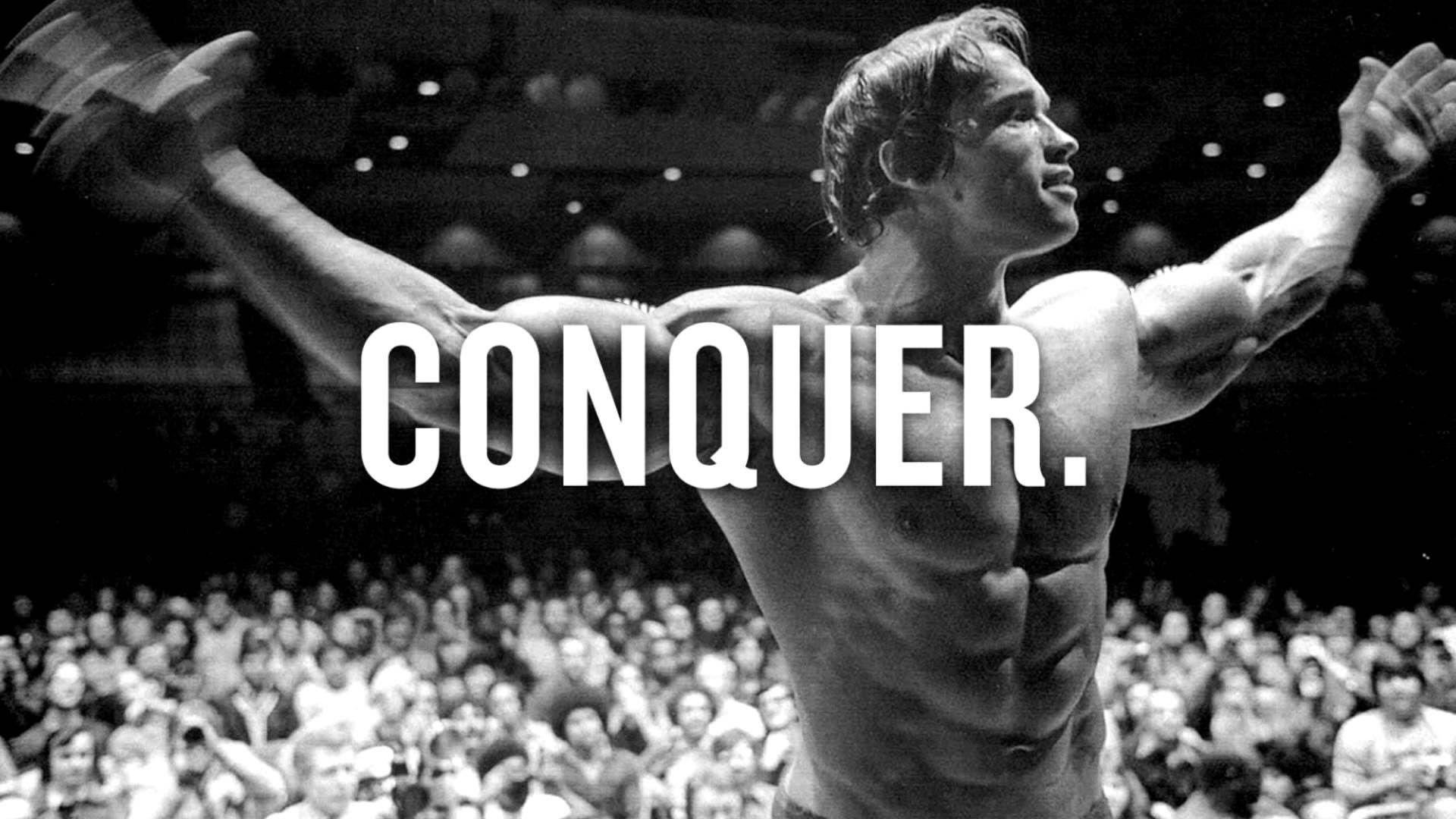 1920x1080 Best Aggressive Workout Motivation Music Free Download Schwarzenegger Wallpaper Conquer HD Wallpaper