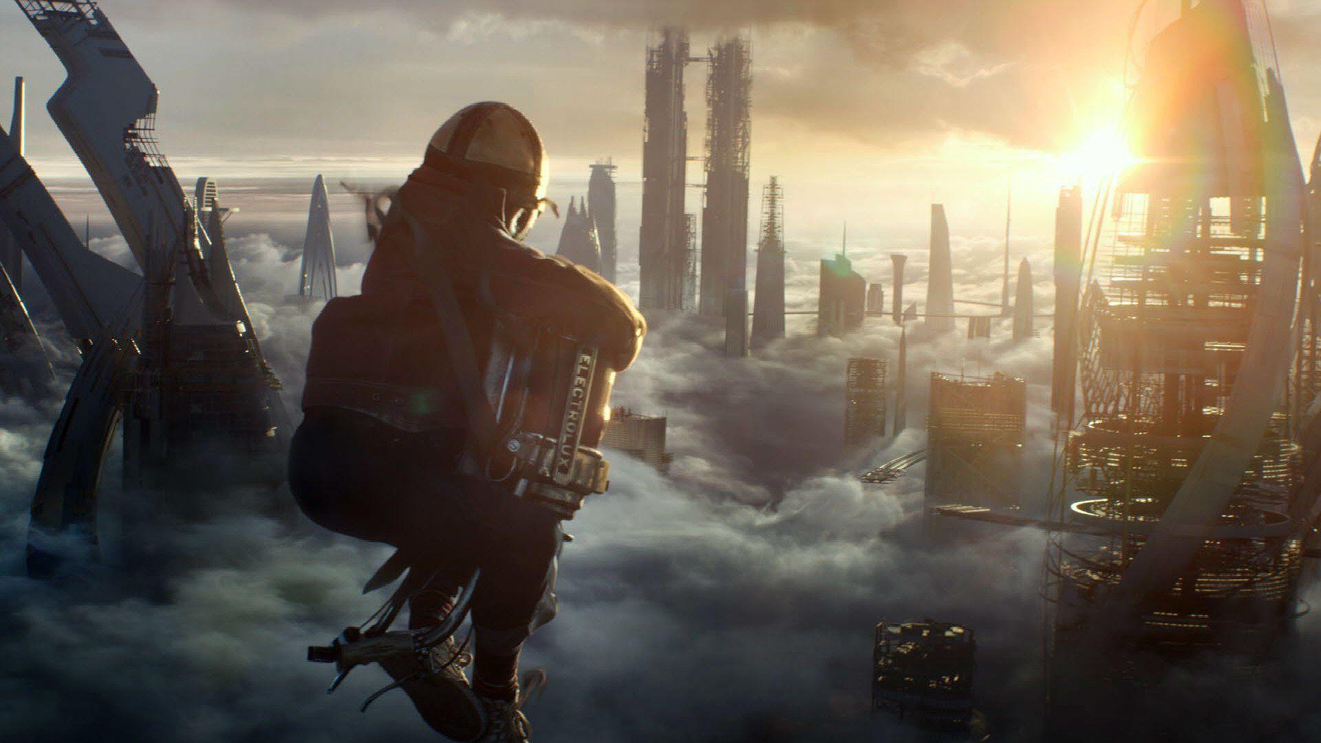 1920x1080 TOMORROWLAND Action Adventure Mystery Sci Fi Fantasy Disney