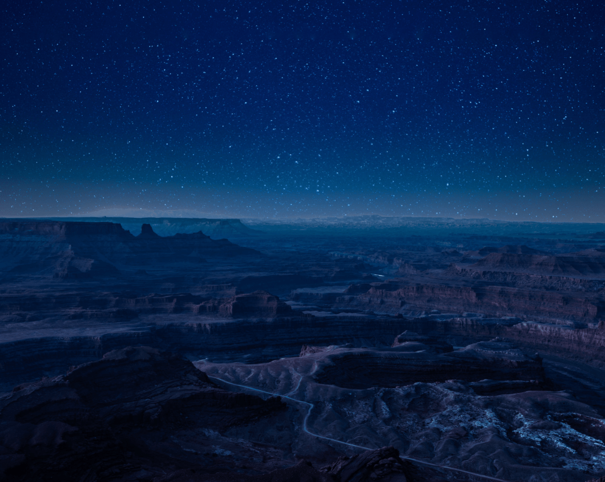 1232x982 Desert Starscape